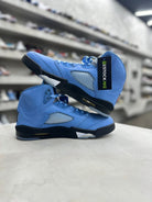 Jordan 5 Retro UNC University Blue Sz 11.5 (PREOWNED)(NO BOX) - Restock AveJordan 5 Retro UNC University Blue Sz 11.5 (PREOWNED)(NO BOX)Restock AveRestock Ave11.5Restock Ave