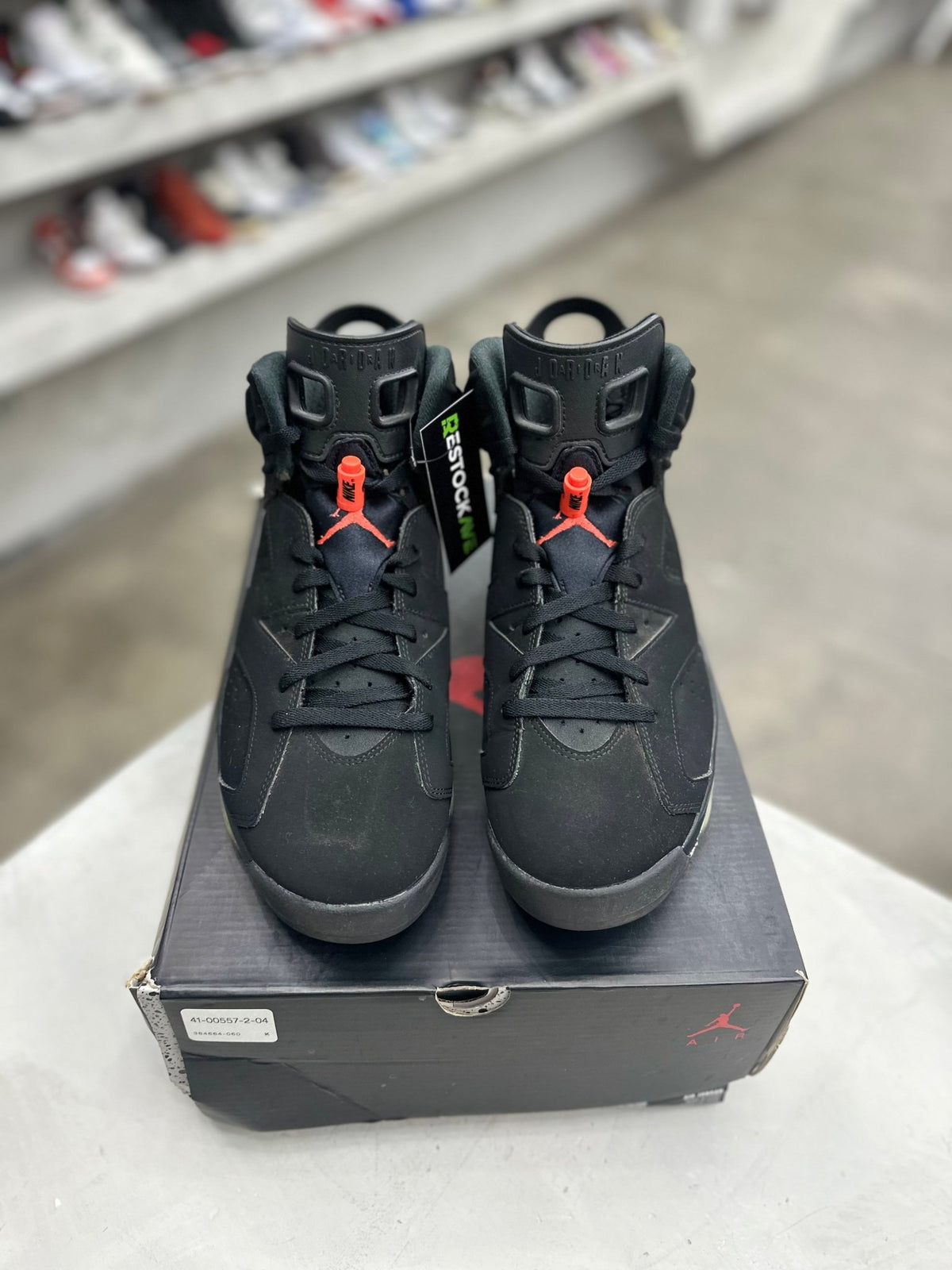 Jordan 6 Retro Black Infrared Sz 12 (PREOWNED) - Restock AveJordan 6 Retro Black Infrared Sz 12 (PREOWNED)Restock AveRestock Ave1200446579Restock Ave