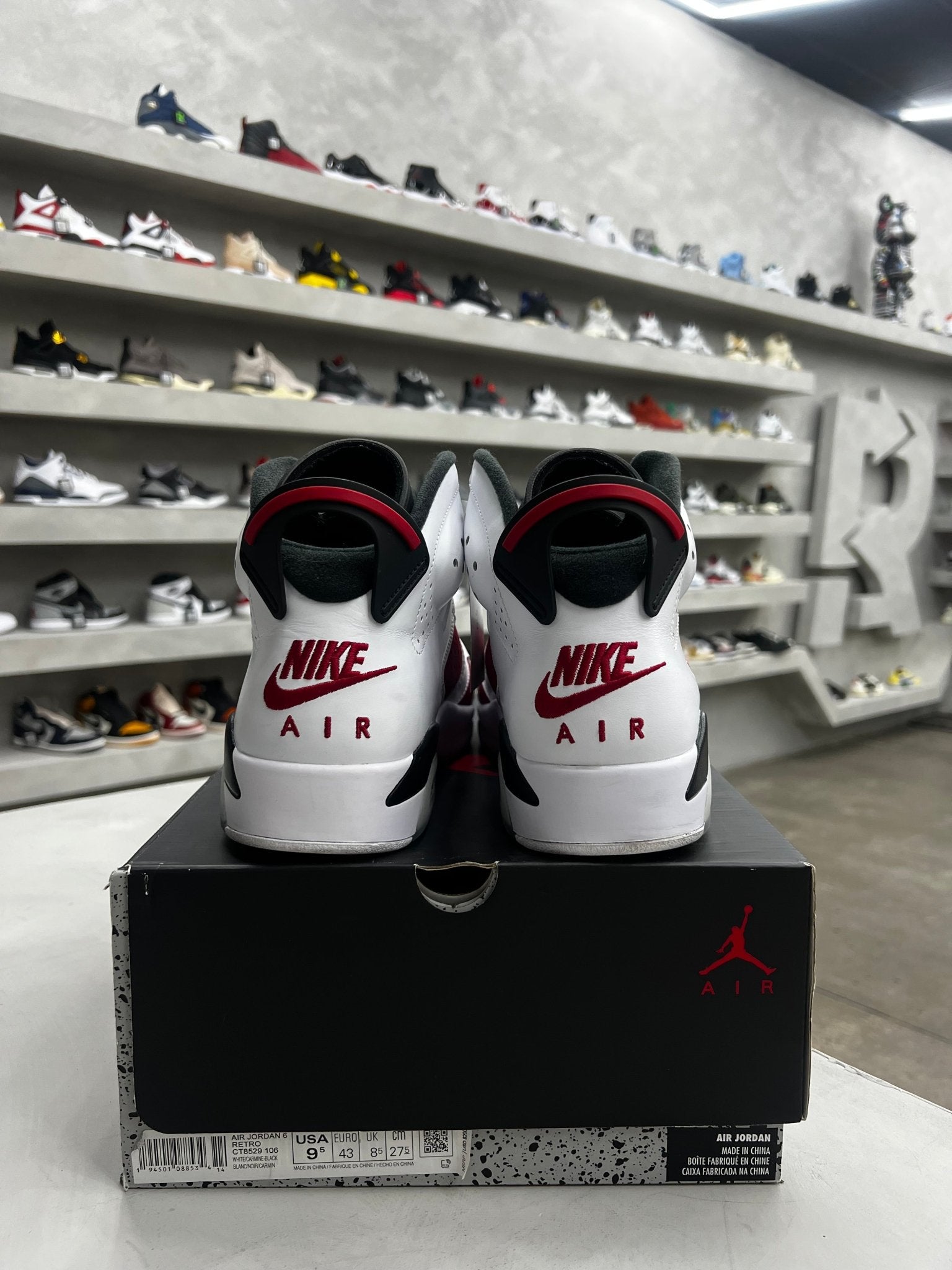 Jordan 6 Retro Carmine Sz 9.5 (PREOWNED) - Restock AveJordan 6 Retro Carmine Sz 9.5 (PREOWNED)Restock AveRestock Ave9.5Restock Ave