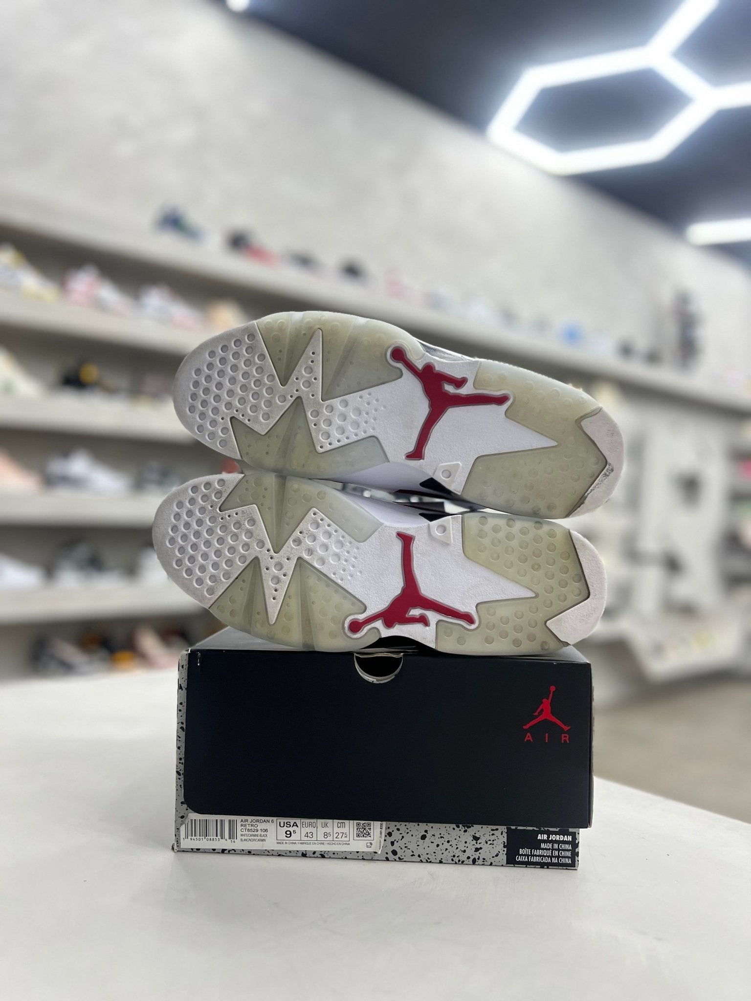 Jordan 6 Retro Carmine Sz 9.5 (PREOWNED) - Restock AveJordan 6 Retro Carmine Sz 9.5 (PREOWNED)Restock AveRestock Ave9.5Restock Ave