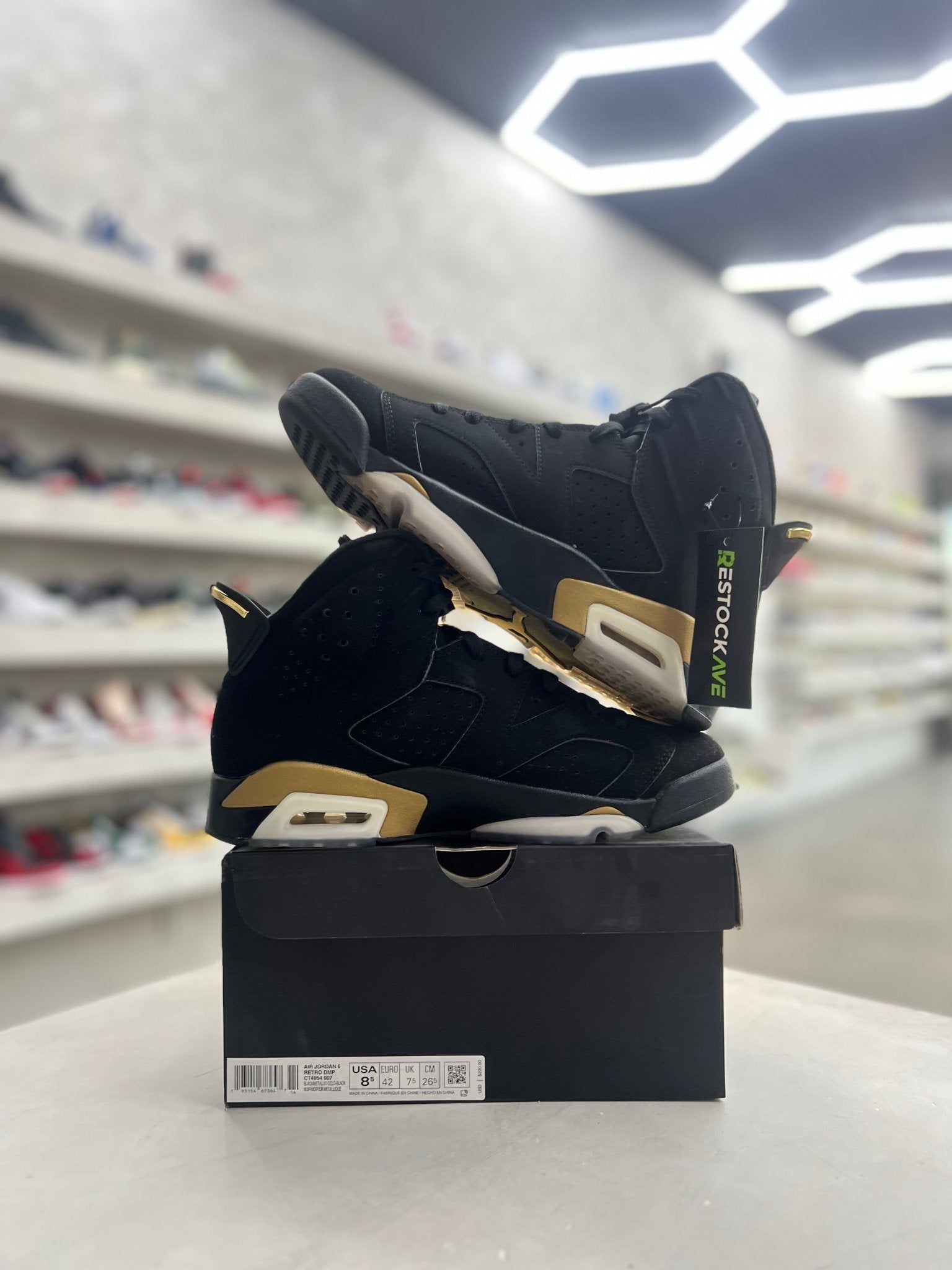 Jordan 6 Retro DMP Sz 8.5 (PREOWNED) - Restock AveJordan 6 Retro DMP Sz 8.5 (PREOWNED)Restock AveRestock Ave8.510238579Restock Ave