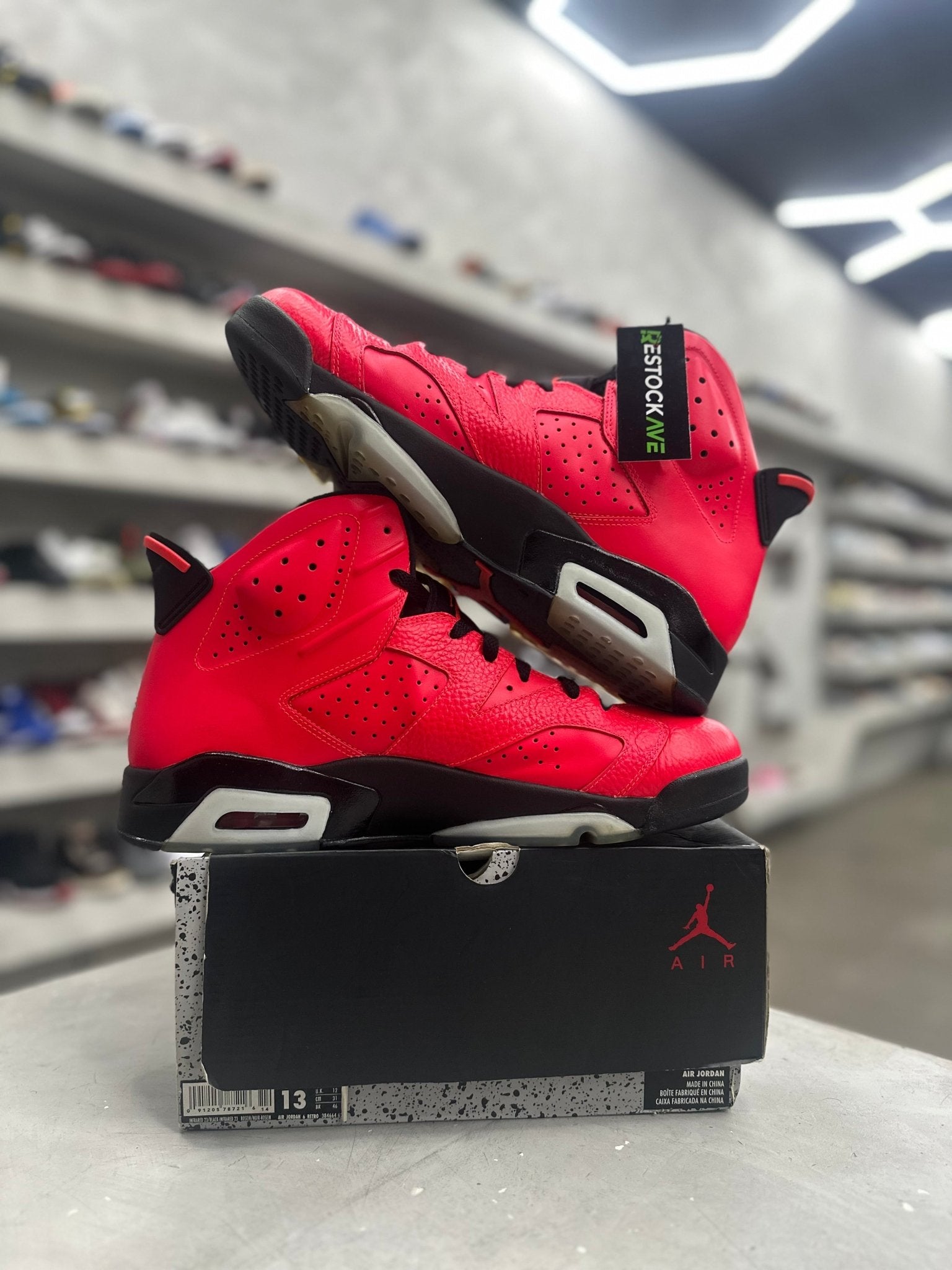 Jordan 6 Retro Infrared 23 Sz 13 (PREOWNED) - Restock AveJordan 6 Retro Infrared 23 Sz 13 (PREOWNED)Restock AveRestock Ave13Restock Ave