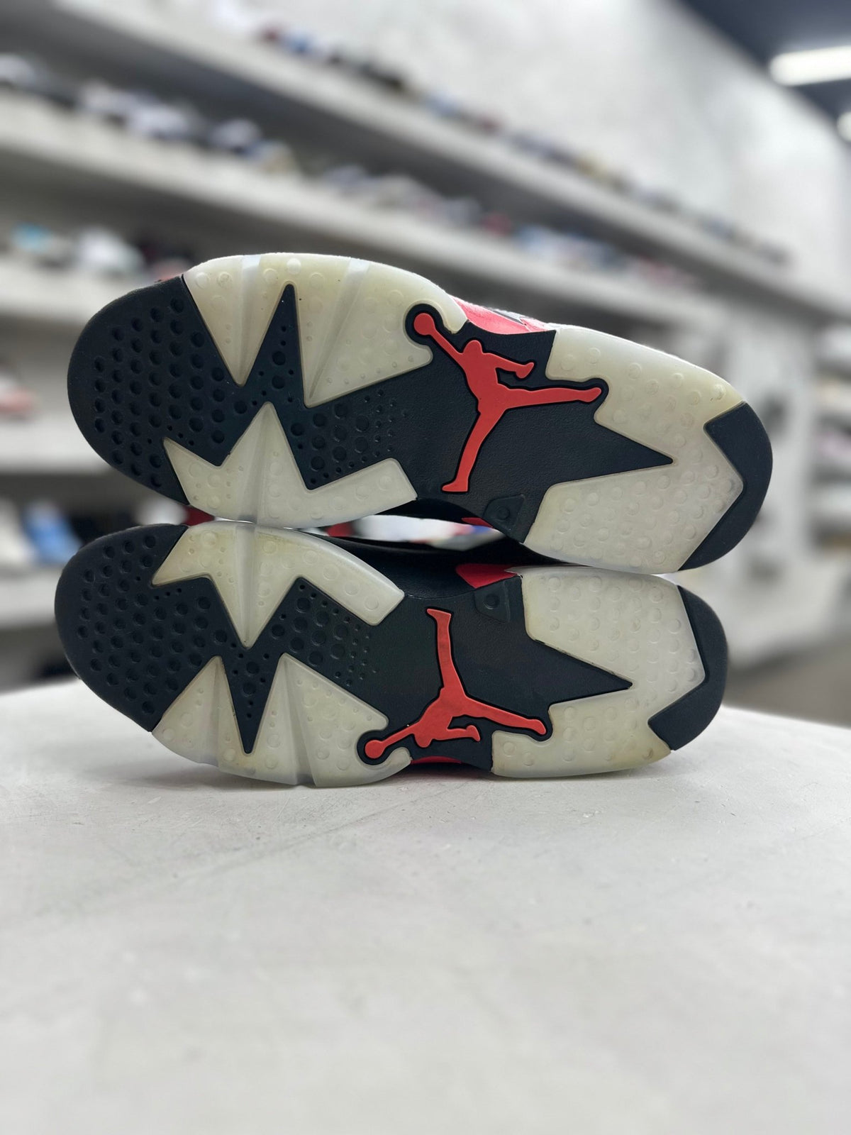 Jordan 6 Retro Infrared Salesman Sz 10 (PREOWNED) (NO BOX) - Restock AveJordan 6 Retro Infrared Salesman Sz 10 (PREOWNED) (NO BOX)Restock AveRestock Ave10Restock Ave