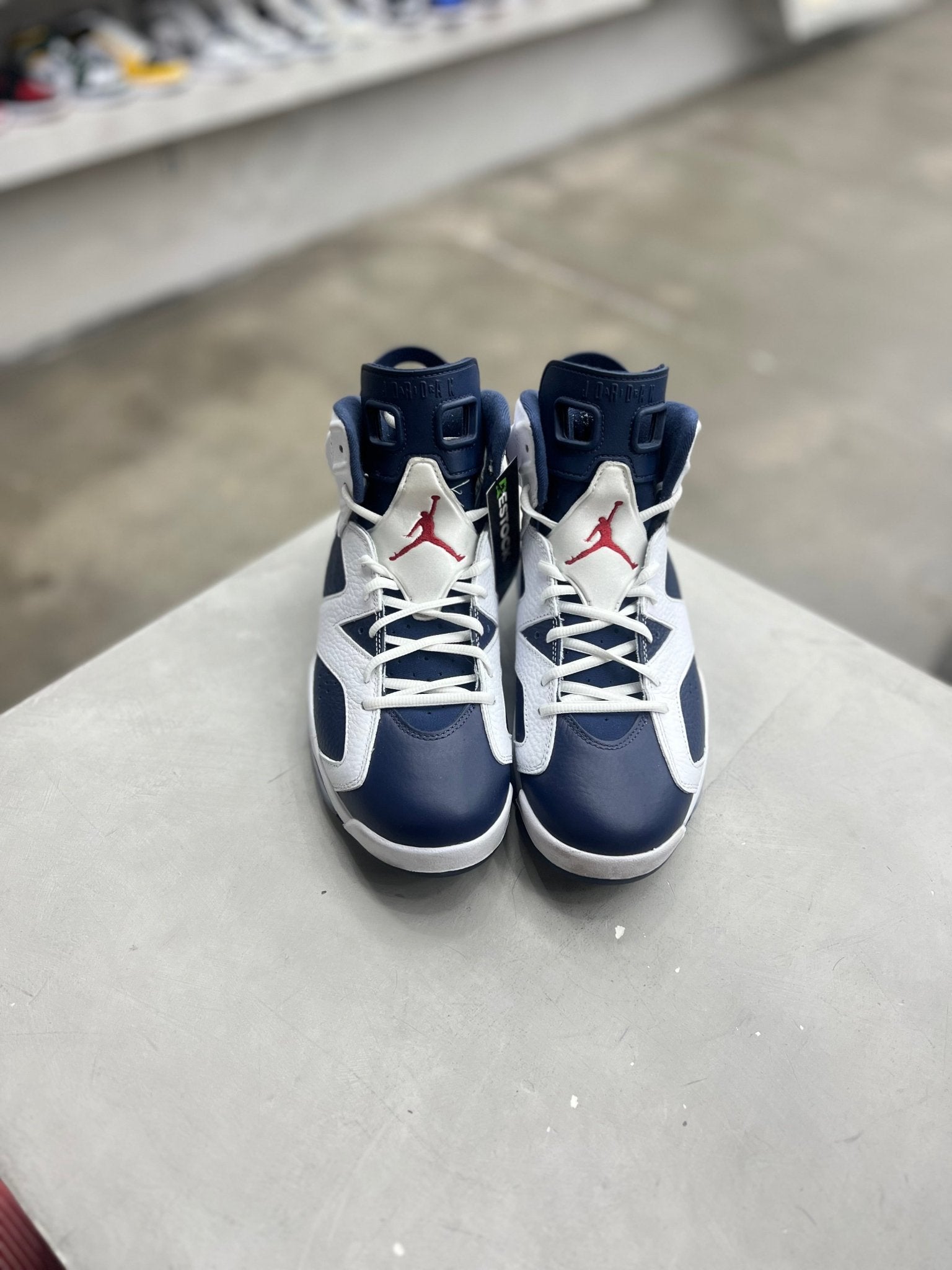 Jordan 6 Retro Olympic Sz 10 (PREOWNED) (NO BOX) - Restock AveJordan 6 Retro Olympic Sz 10 (PREOWNED) (NO BOX)Restock AveRestock Ave1005579635Restock Ave