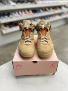 Jordan 6 Retro Travis Scott British Khaki Sz 11 (PREOWNED) - Restock AveJordan 6 Retro Travis Scott British Khaki Sz 11 (PREOWNED)Restock AveRestock Ave1140645747Restock Ave