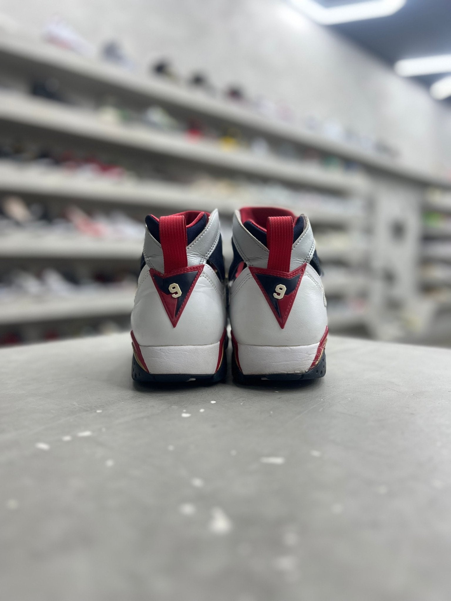 Jordan 7 Retro Olympic Sz 8 (PREOWNED) (NO BOX) - Restock AveJordan 7 Retro Olympic Sz 8 (PREOWNED) (NO BOX)Restock AveRestock Ave879191923Restock Ave