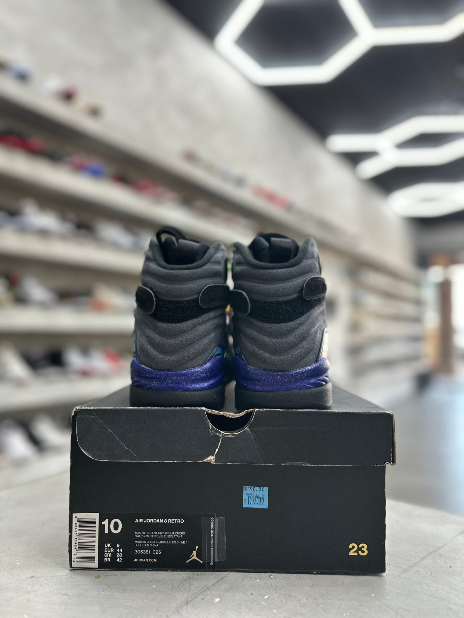 Jordan 8 Retro Aqua Sz 10 (PREOWNED) - Restock AveJordan 8 Retro Aqua Sz 10 (PREOWNED)Restock AveRestock Ave10Restock Ave