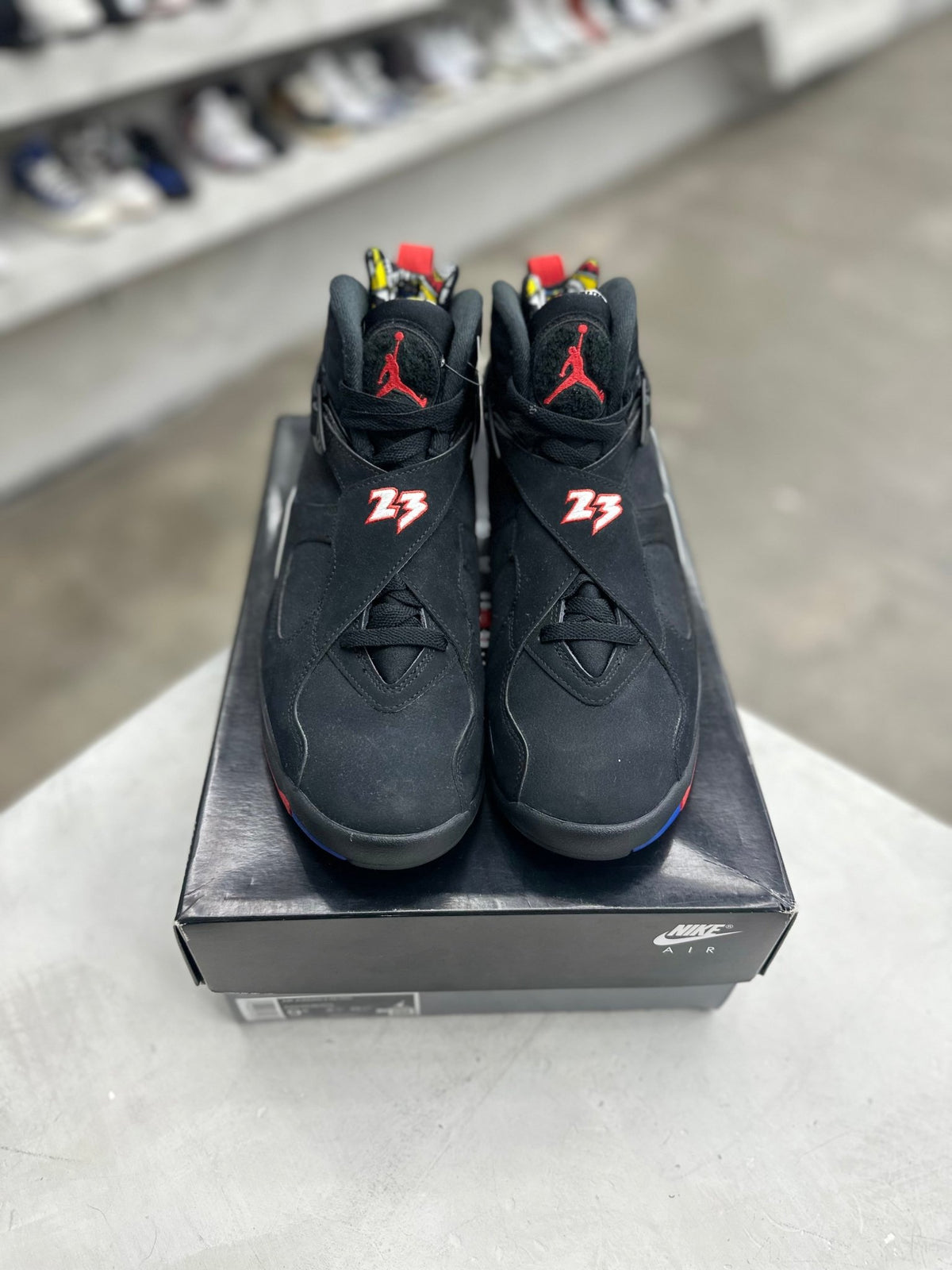 Jordan 8 Retro Playoffs as 9.5 (PREOWNED) - Restock AveJordan 8 Retro Playoffs as 9.5 (PREOWNED)Restock AveRestock Ave9.5Restock Ave
