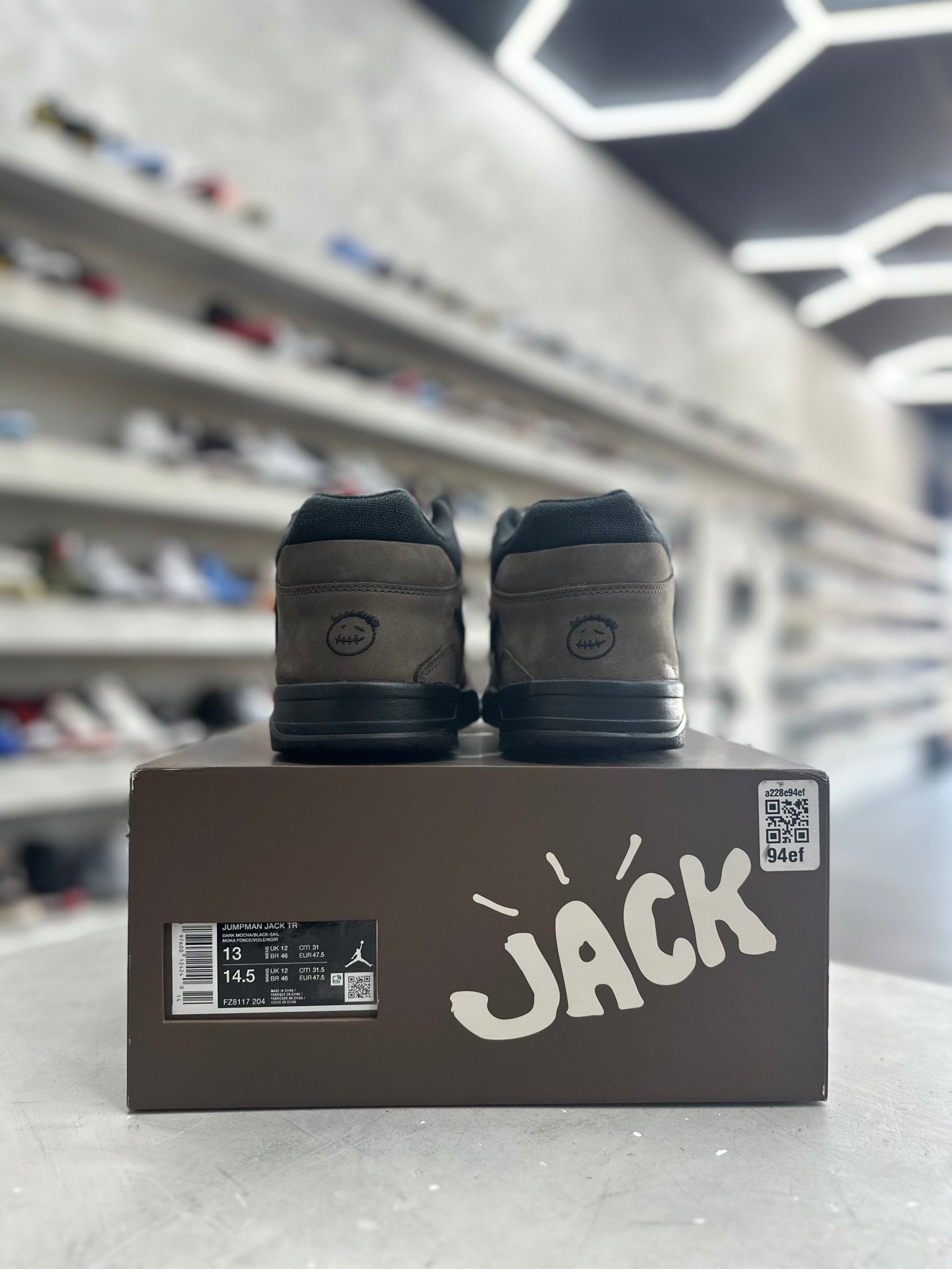 Jordan Jumpman Jack TR Travis Scott Dark Mocha Sz 13 (PREOWNED
