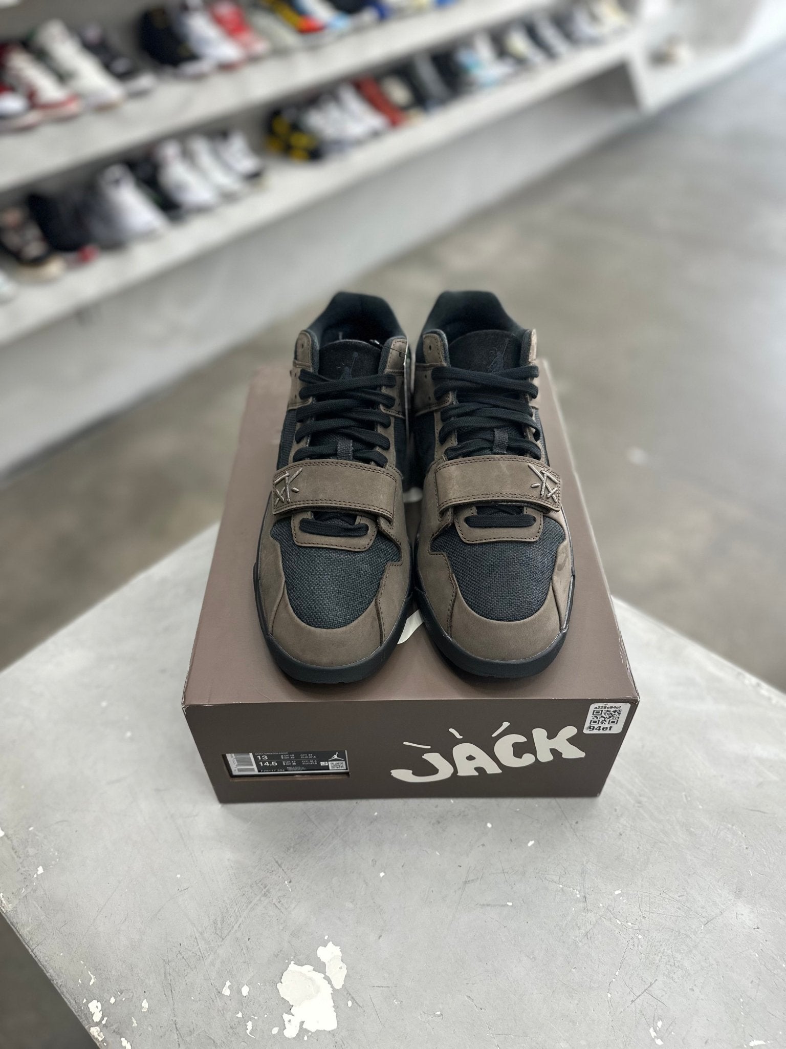 Jordan Jumpman Jack TR Travis Scott Dark Mocha Sz 13 (PREOWNED