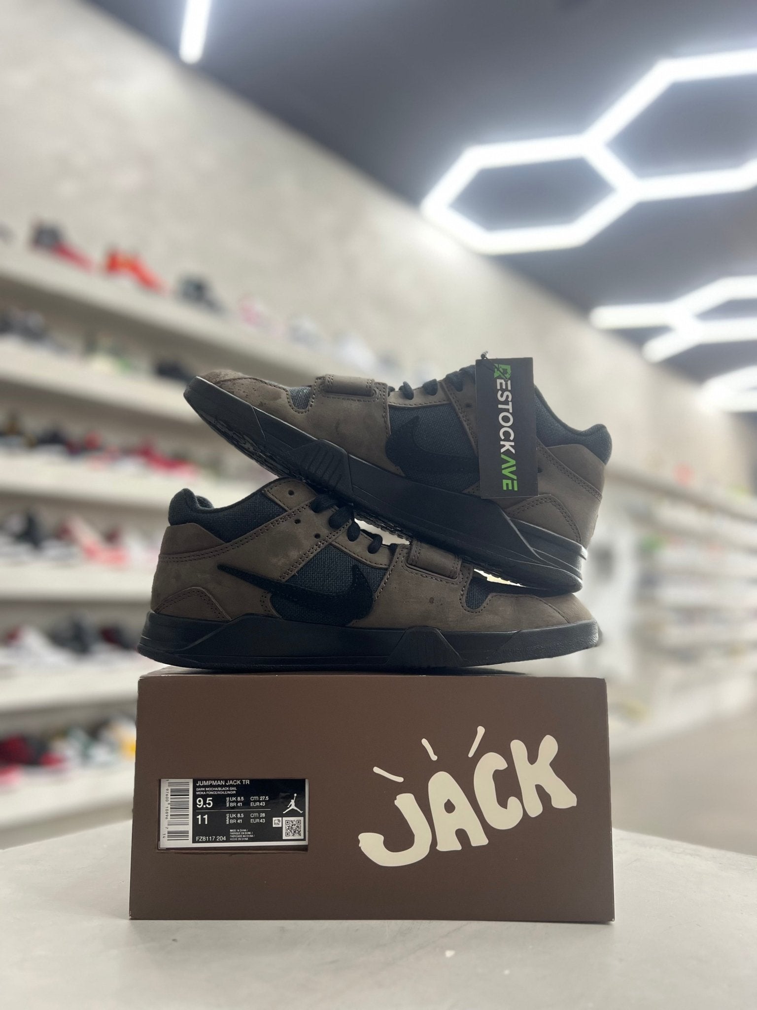 Jordan Jumpman Jack TR Travis Scott Dark Mocha Sz 9.5 (PREOWNED) - Restock AveJordan Jumpman Jack TR Travis Scott Dark Mocha Sz 9.5 (PREOWNED)Restock AveRestock Ave9.549544563Restock Ave