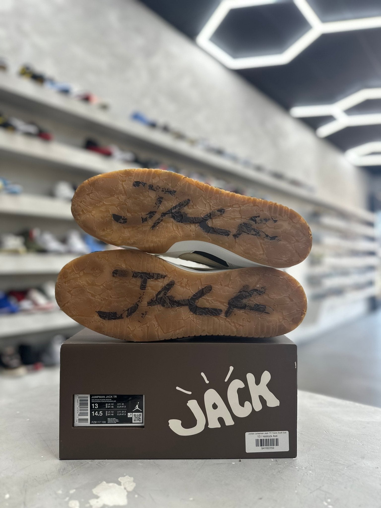 Jordan Jumpman Jack TR Travis Scott Sail Sz 13 (PREOWNED) - Restock AveJordan Jumpman Jack TR Travis Scott Sail Sz 13 (PREOWNED)Restock AveRestock Ave1355166579Restock Ave