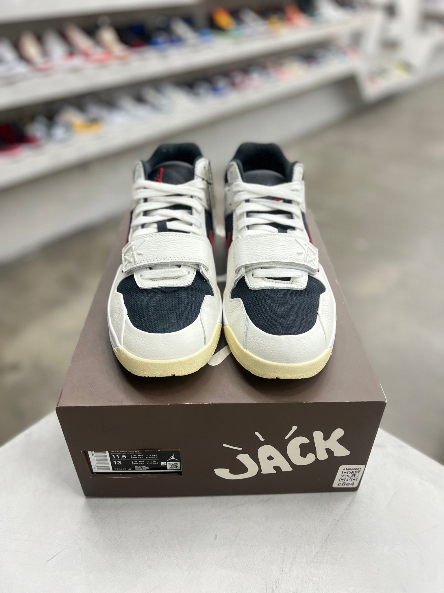 Jordan Jumpman Jack TR Travis Scott University Red Sz 11.5 (PREOWNED) - Restock AveJordan Jumpman Jack TR Travis Scott University Red Sz 11.5 (PREOWNED)Restock AveRestock Ave11.527833459Restock Ave