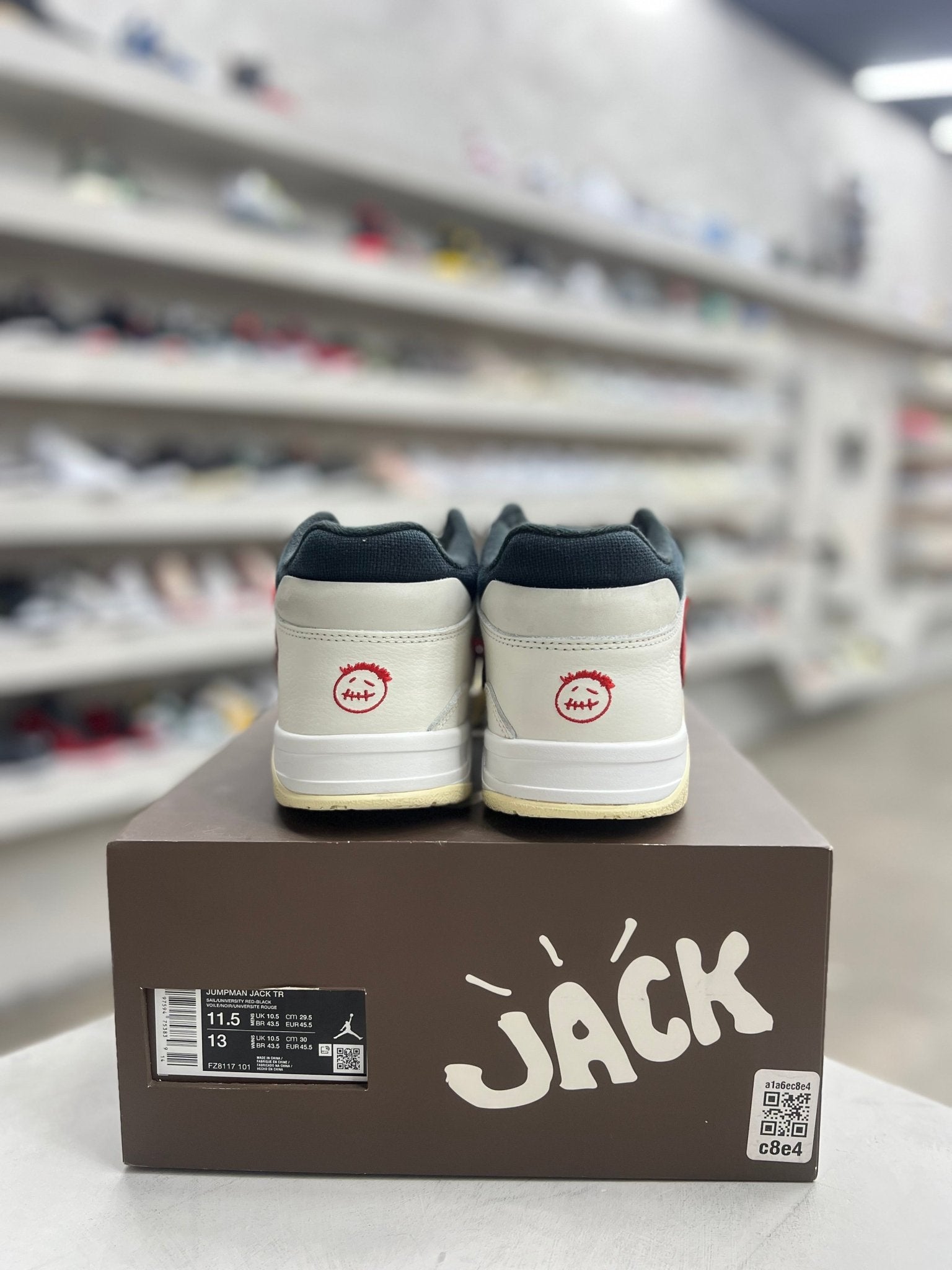 Jordan Jumpman Jack TR Travis Scott University Red Sz 11.5 (PREOWNED) - Restock AveJordan Jumpman Jack TR Travis Scott University Red Sz 11.5 (PREOWNED)Restock AveRestock Ave11.527833459Restock Ave