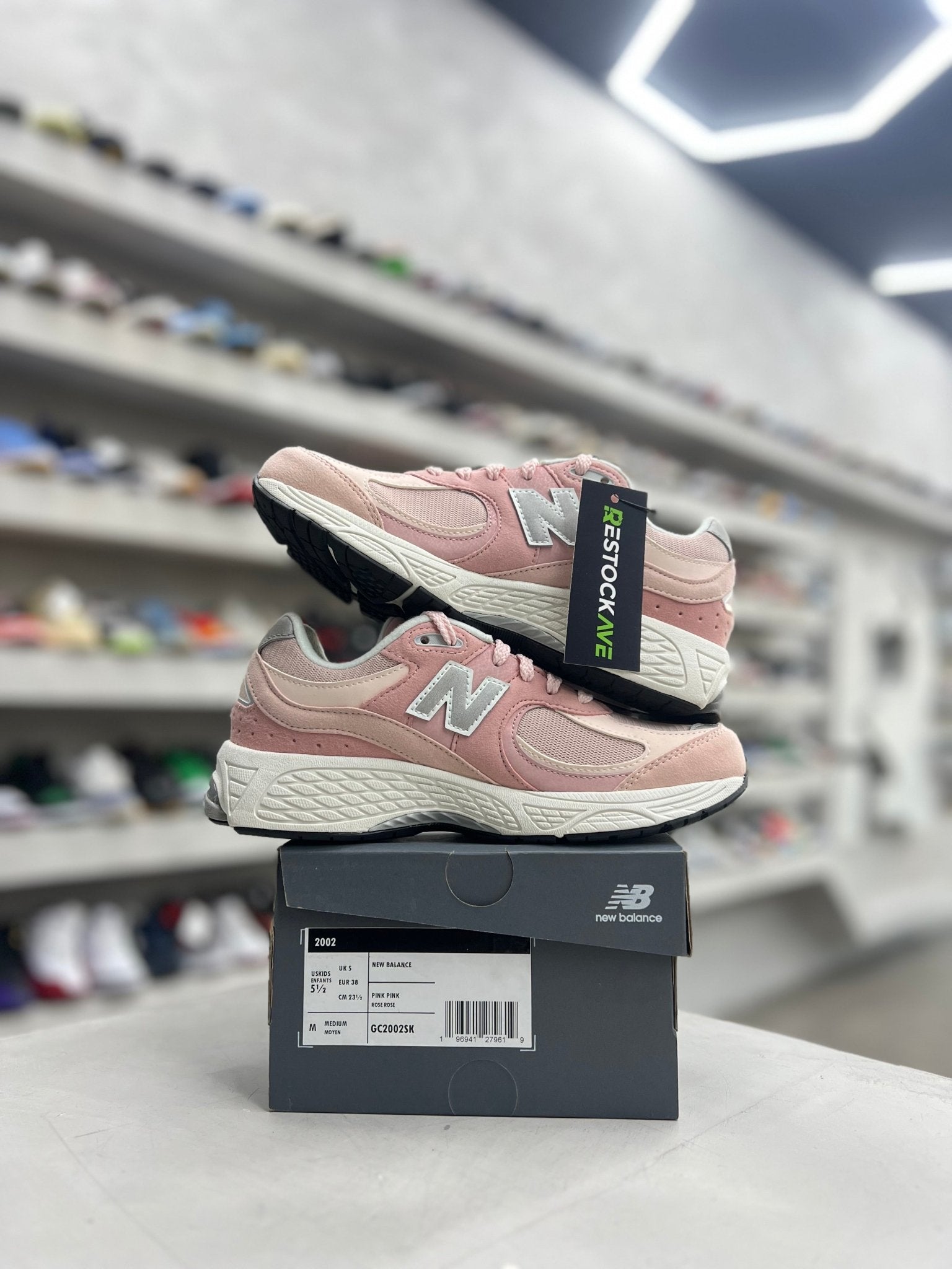 New Balance 2002R Pink Sand Sz 5.5 (PREOWNED) - Restock AveNew Balance 2002R Pink Sand Sz 5.5 (PREOWNED)Restock AveRestock Ave5.5y76688755Restock Ave