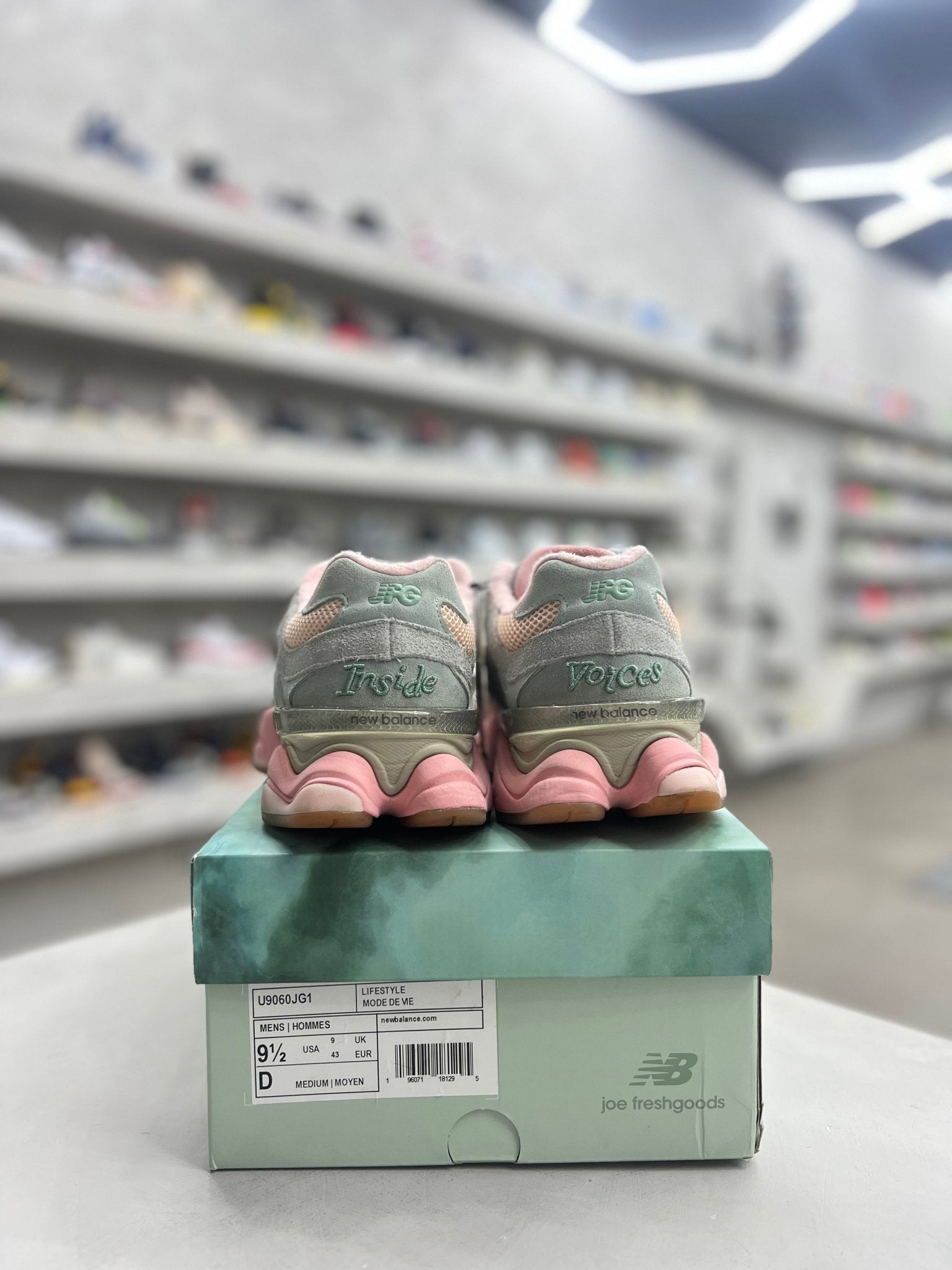 New Balance 9060 Joe Freshgoods Inside Voices Baby Shower Blue Sz