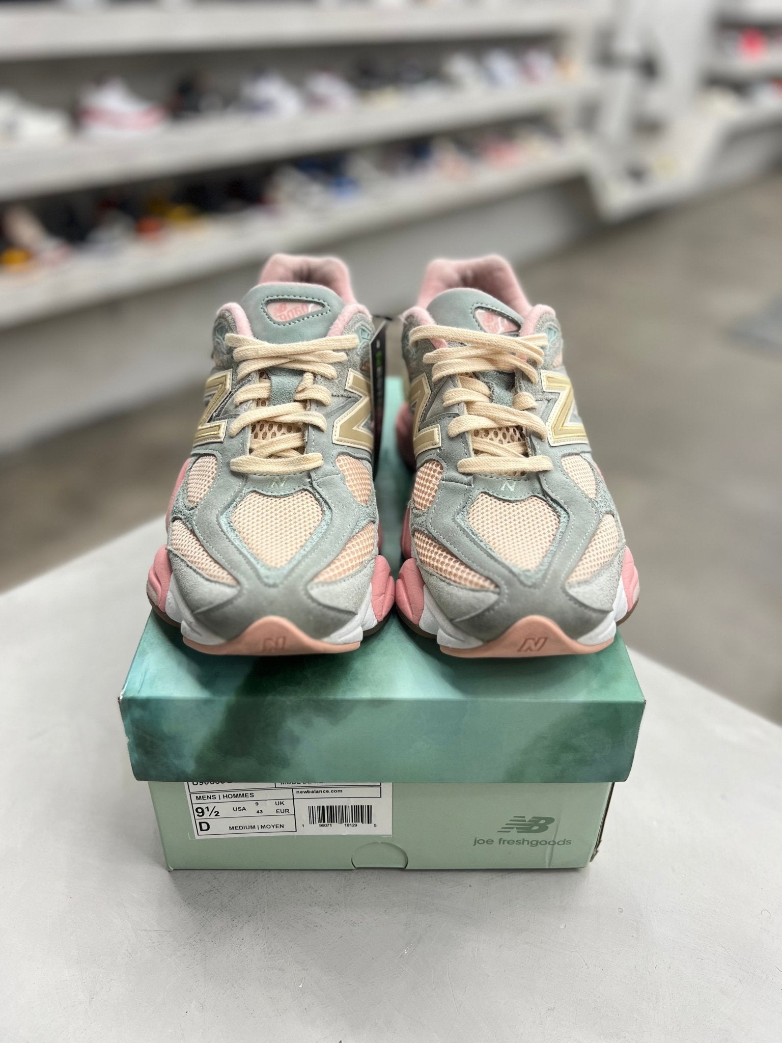 New Balance 9060 Joe Freshgoods Inside Voices Baby Shower Blue Sz