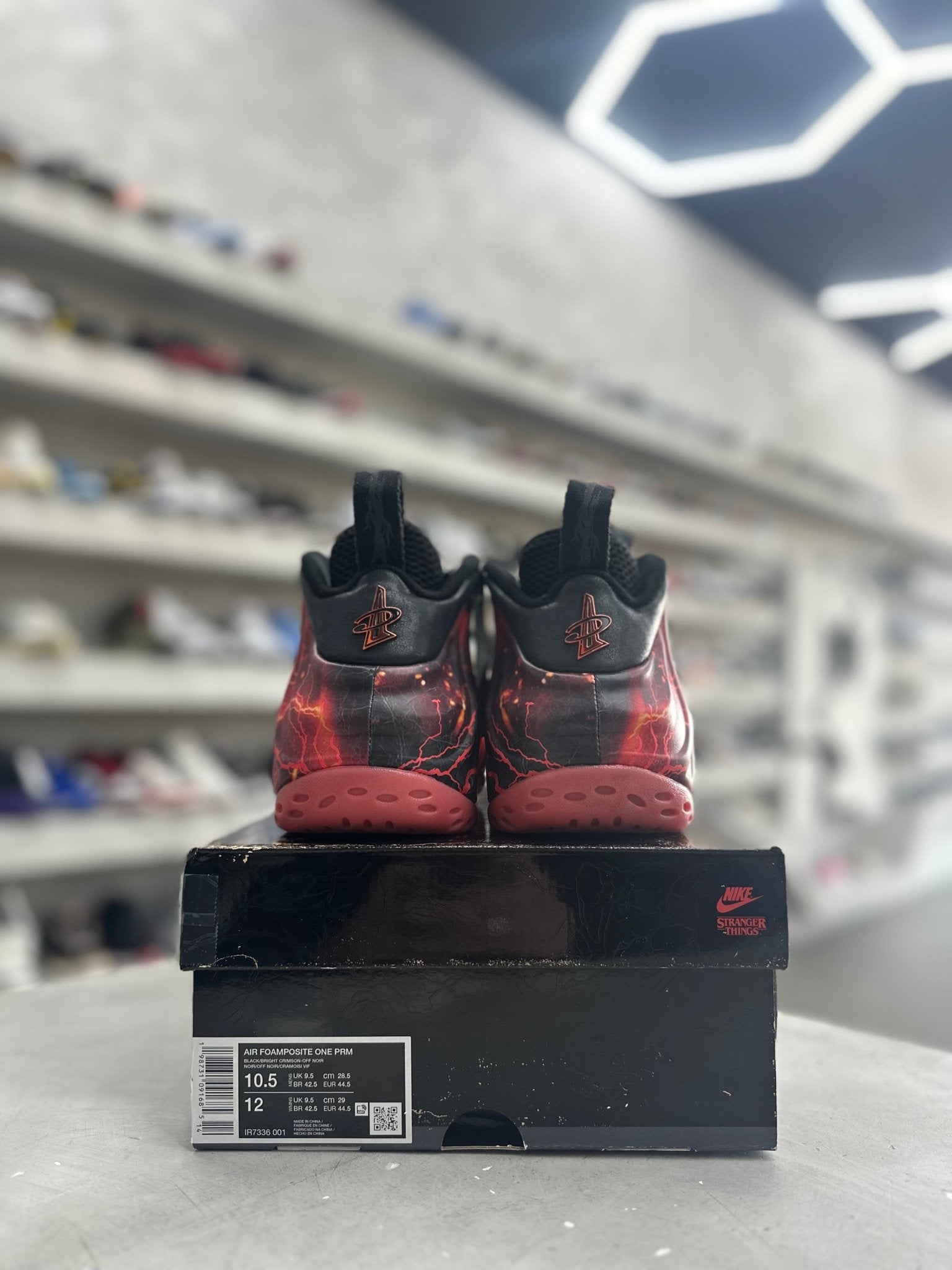 Nike Air Foamposite One Stranger Things Sz 10.5 (PREOWNED) - Restock AveNike Air Foamposite One Stranger Things Sz 10.5 (PREOWNED)Restock AveRestock Ave10.5Restock Ave