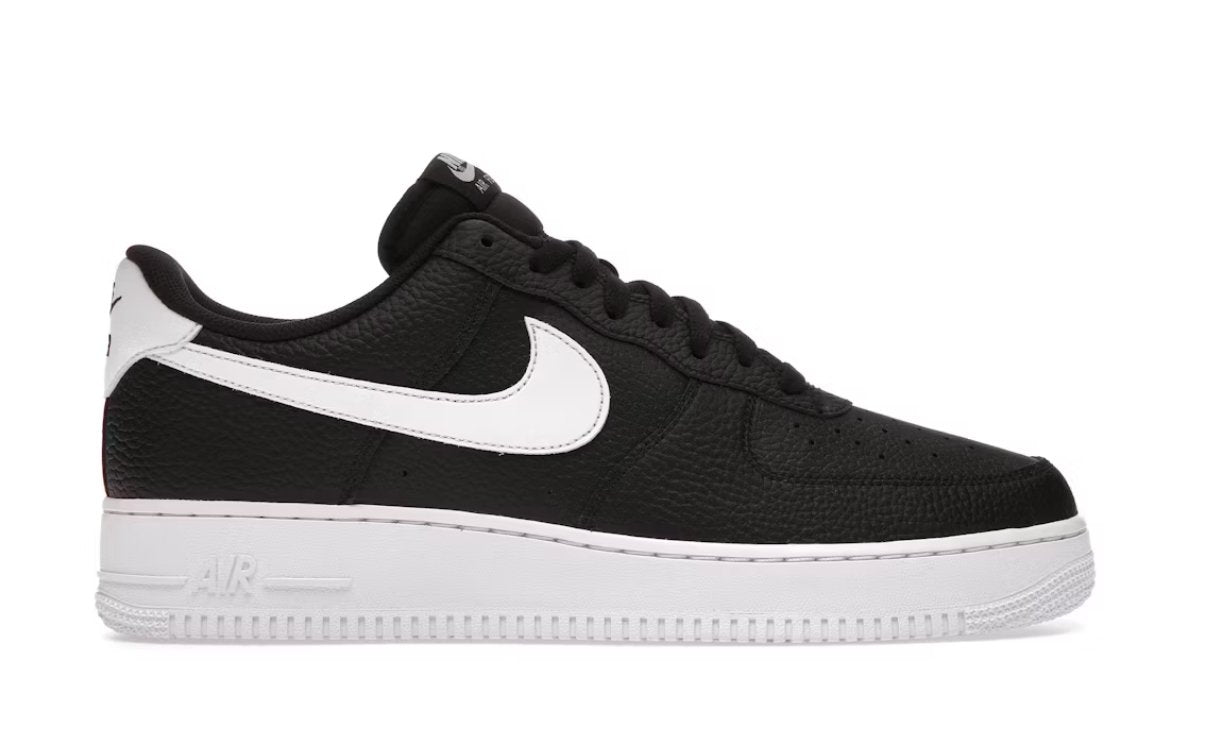 Nike Air Force 1 Low '07 Black White Pebbled Leather - Restock AveNike Air Force 1 Low '07 Black White Pebbled LeatherRestock AveRestock Ave11Restock Ave