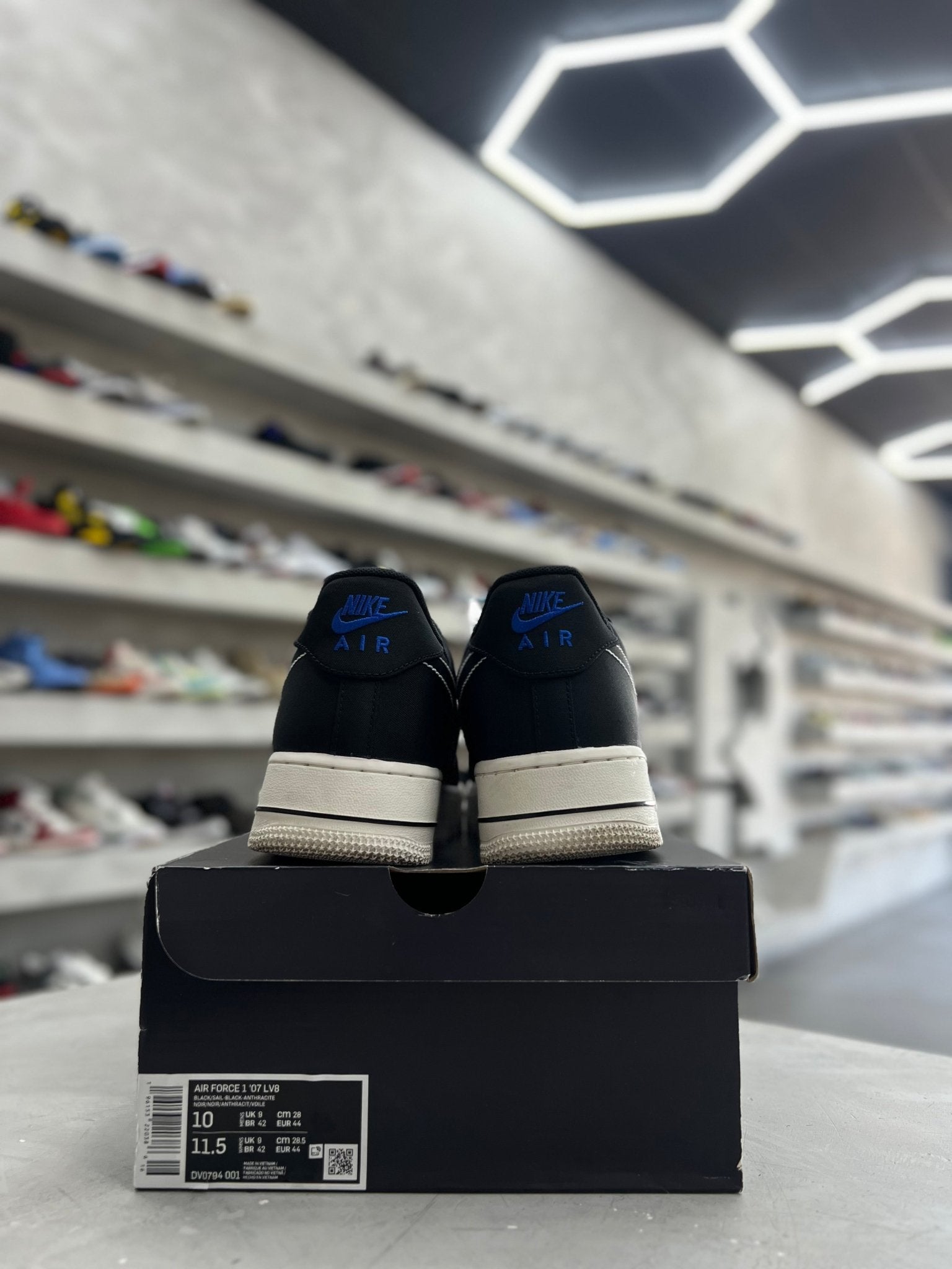 Nike Air Force 1 Low '07 LV8 Black Sail Sz 10 (PREOWNED) - Restock AveNike Air Force 1 Low '07 LV8 Black Sail Sz 10 (PREOWNED)Restock AveRestock Ave1084096627Restock Ave
