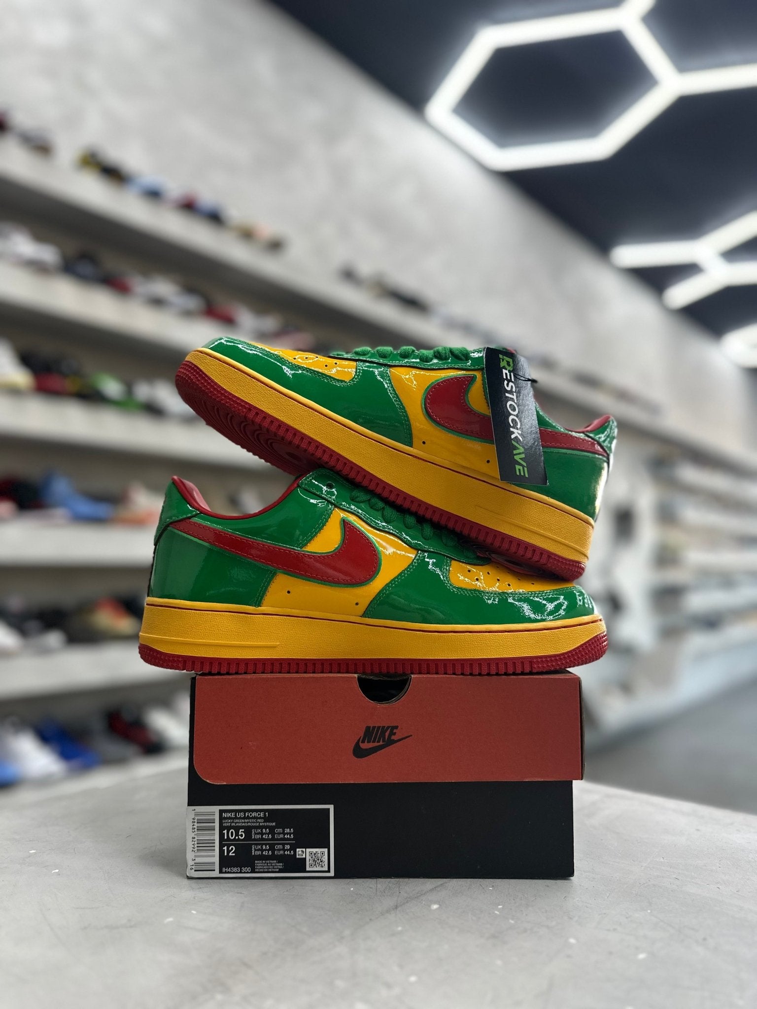 Nike Air Force 1 Low Lil Yachty Concrete Boys Lucky Green Sz 10.5 (PREOWNED) - Restock AveNike Air Force 1 Low Lil Yachty Concrete Boys Lucky Green Sz 10.5 (PREOWNED)Restock AveRestock Ave10.546466419Restock Ave