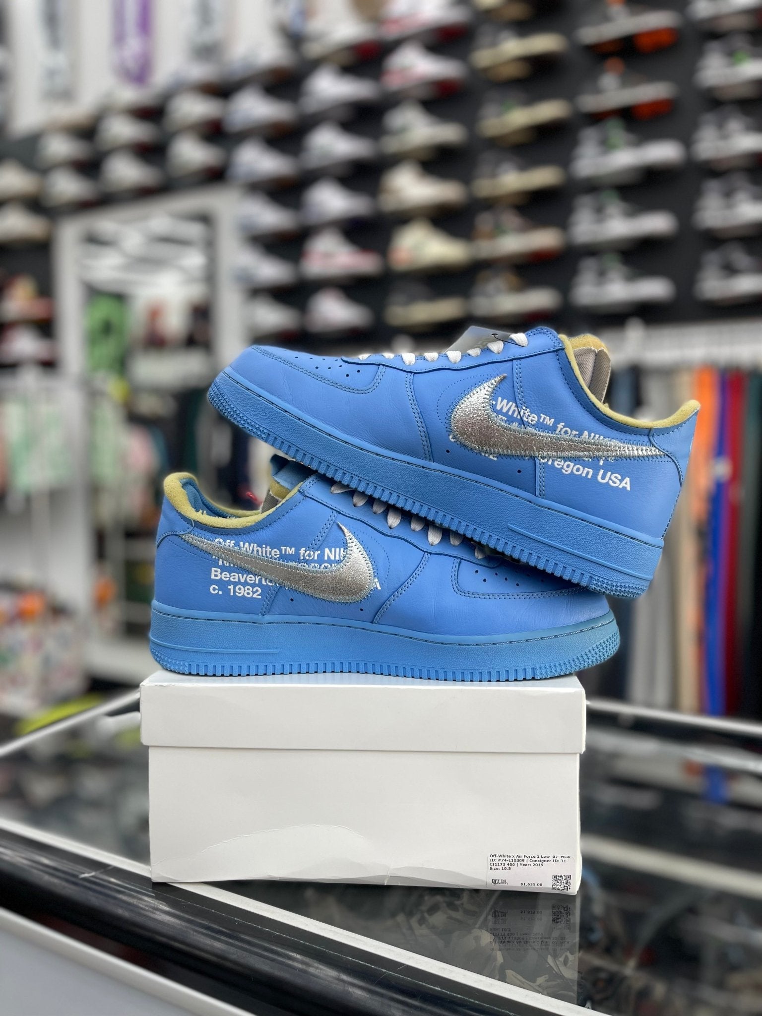 air force 1 low x off white mca