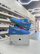 Nike Air Force 1 Low Off - White MCA University Blue Sz 9 (PREOWNED) - Restock AveNike Air Force 1 Low Off - White MCA University Blue Sz 9 (PREOWNED)Restock AveRestock Ave9Restock Ave