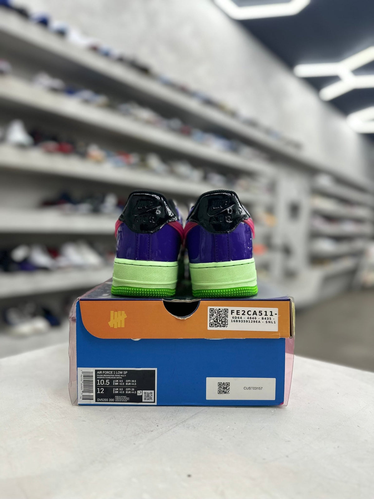 Nike Air Force 1 Low SP Undefeated Multi-Patent Pink Prime Sz 10.5 - Restock AveNike Air Force 1 Low SP Undefeated Multi-Patent Pink Prime Sz 10.5Restock AveRestock Ave10.5Restock Ave