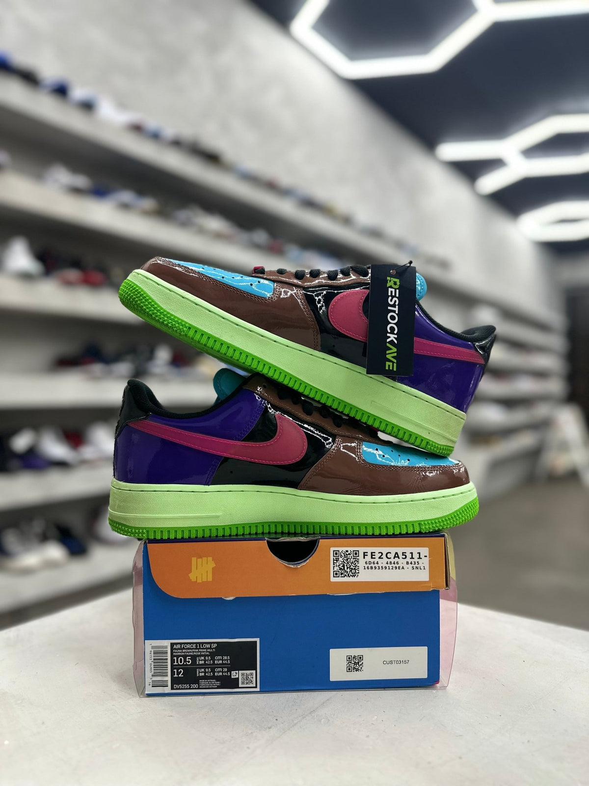 Nike Air Force 1 Low SP Undefeated Multi-Patent Pink Prime Sz 10.5 - Restock AveNike Air Force 1 Low SP Undefeated Multi-Patent Pink Prime Sz 10.5Restock AveRestock Ave10.5Restock Ave