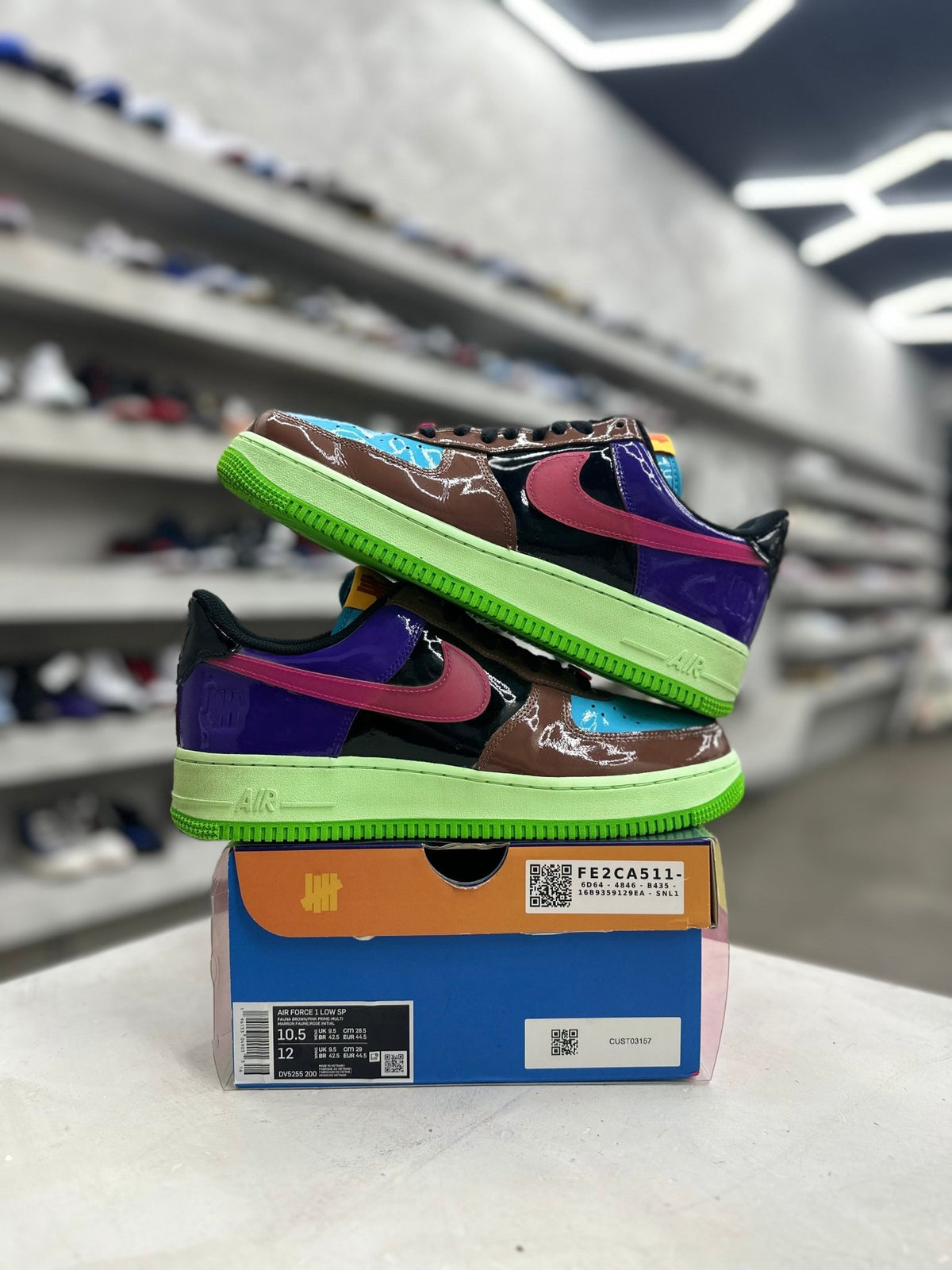 Nike Air Force 1 Low SP Undefeated Multi-Patent Pink Prime Sz 10.5 - Restock AveNike Air Force 1 Low SP Undefeated Multi-Patent Pink Prime Sz 10.5Restock AveRestock Ave10.5Restock Ave