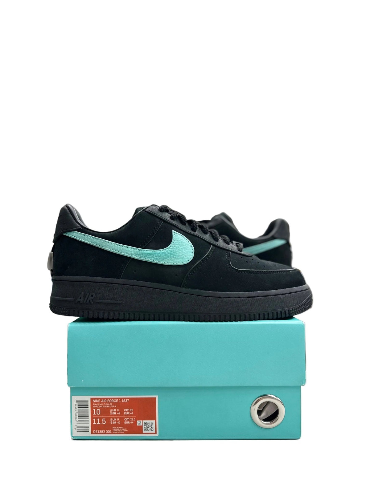 Nike Air Force 1 Low Tiffany & Co. 1837 Sz 10 (PREOWNED) - Restock AveNike Air Force 1 Low Tiffany & Co. 1837 Sz 10 (PREOWNED)Restock AveRestock Ave10Restock Ave