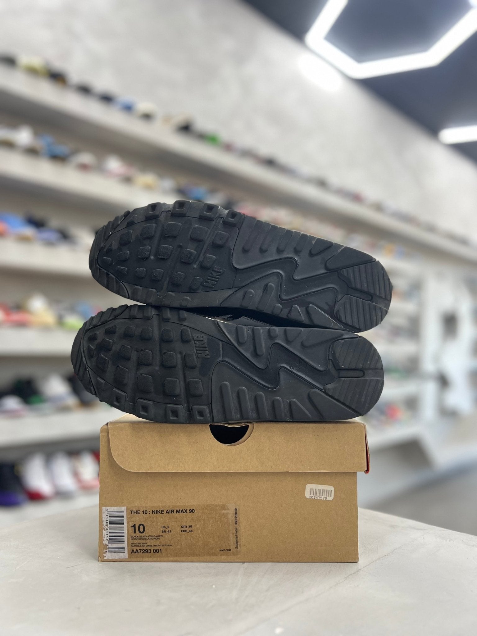 Nike Air Max 90 Off - White Black Sz 10 (PREOWNED) - Restock AveNike Air Max 90 Off - White Black Sz 10 (PREOWNED)Restock AveRestock Ave1024421235Restock Ave