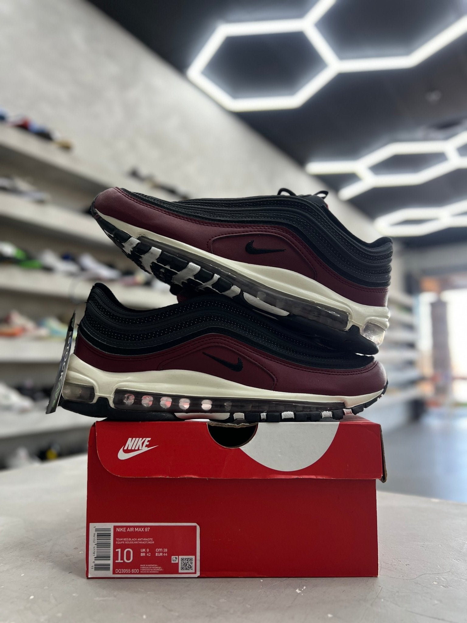 Nike Air Max 97 Black Team Red Sz 10 (PREOWNED) - Restock AveNike Air Max 97 Black Team Red Sz 10 (PREOWNED)Restock AveRestock Ave10Restock Ave