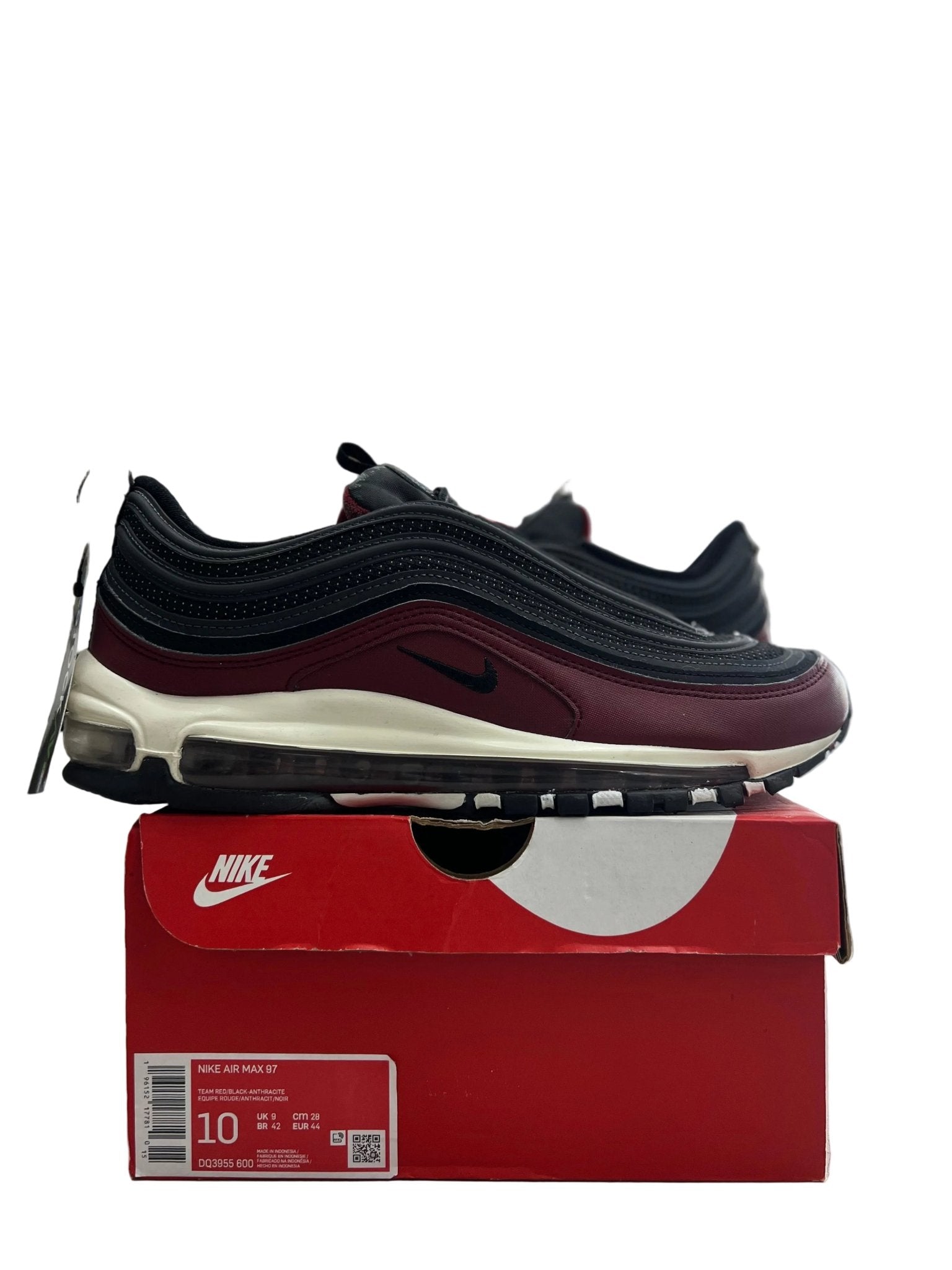 Nike Air Max 97 Black Team Red Sz 10 (PREOWNED) - Restock AveNike Air Max 97 Black Team Red Sz 10 (PREOWNED)Restock AveRestock Ave10Restock Ave