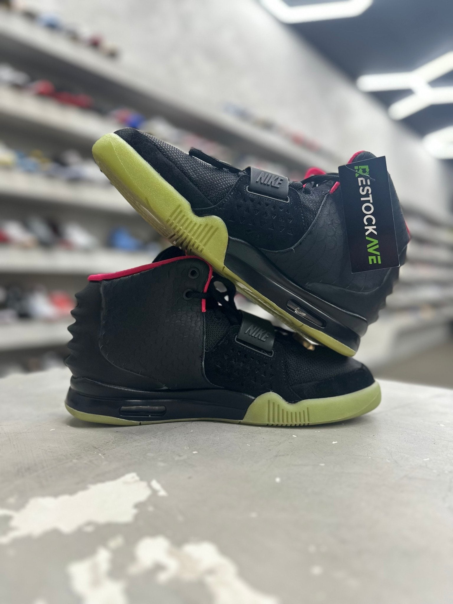 Nike Air Yeezy 2 Solar Red Sz 9.5 (PREOWNED) - Restock AveNike Air Yeezy 2 Solar Red Sz 9.5 (PREOWNED)Restock AveRestock Ave9.5Restock Ave
