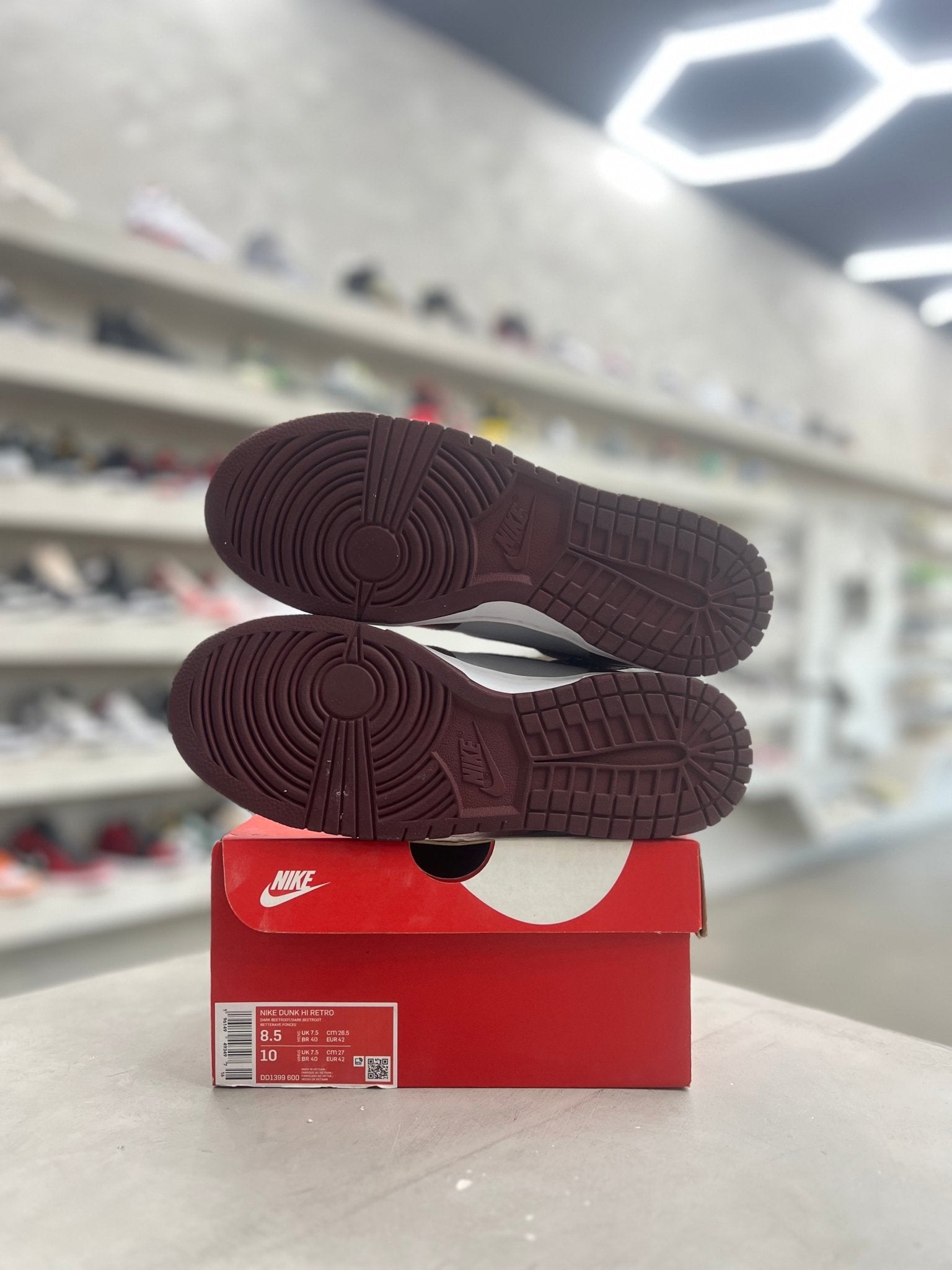 Nike Dunk High Retro Dark Beetroot Sz 8.5 (PREOWNED) - Restock AveNike Dunk High Retro Dark Beetroot Sz 8.5 (PREOWNED)Restock AveRestock Ave8.5Restock Ave