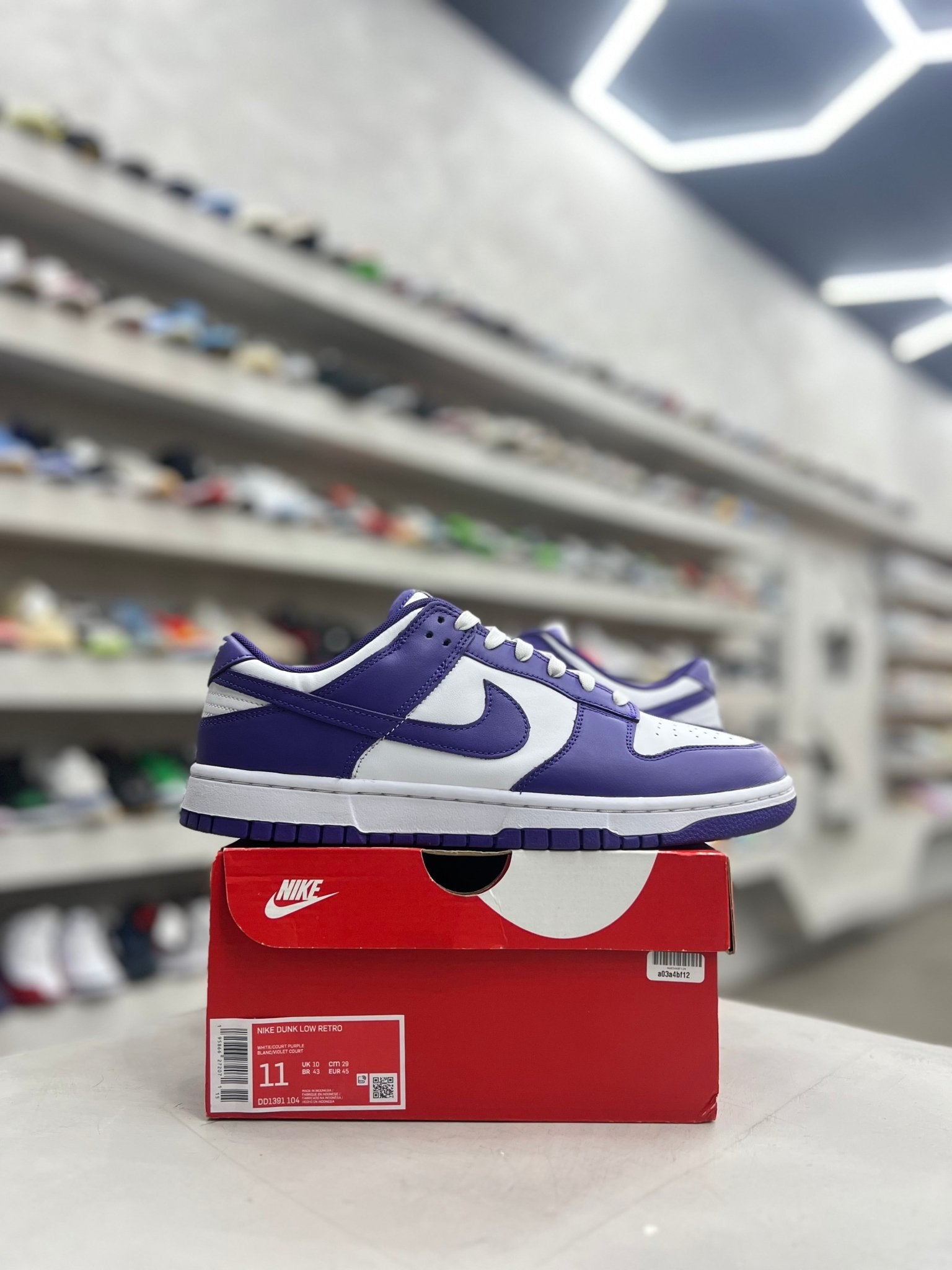 Nike Dunk Low Championship Court Purple Sz 11 (PREOWNED) - Restock AveNike Dunk Low Championship Court Purple Sz 11 (PREOWNED)Restock AveRestock Ave1143338611Restock Ave