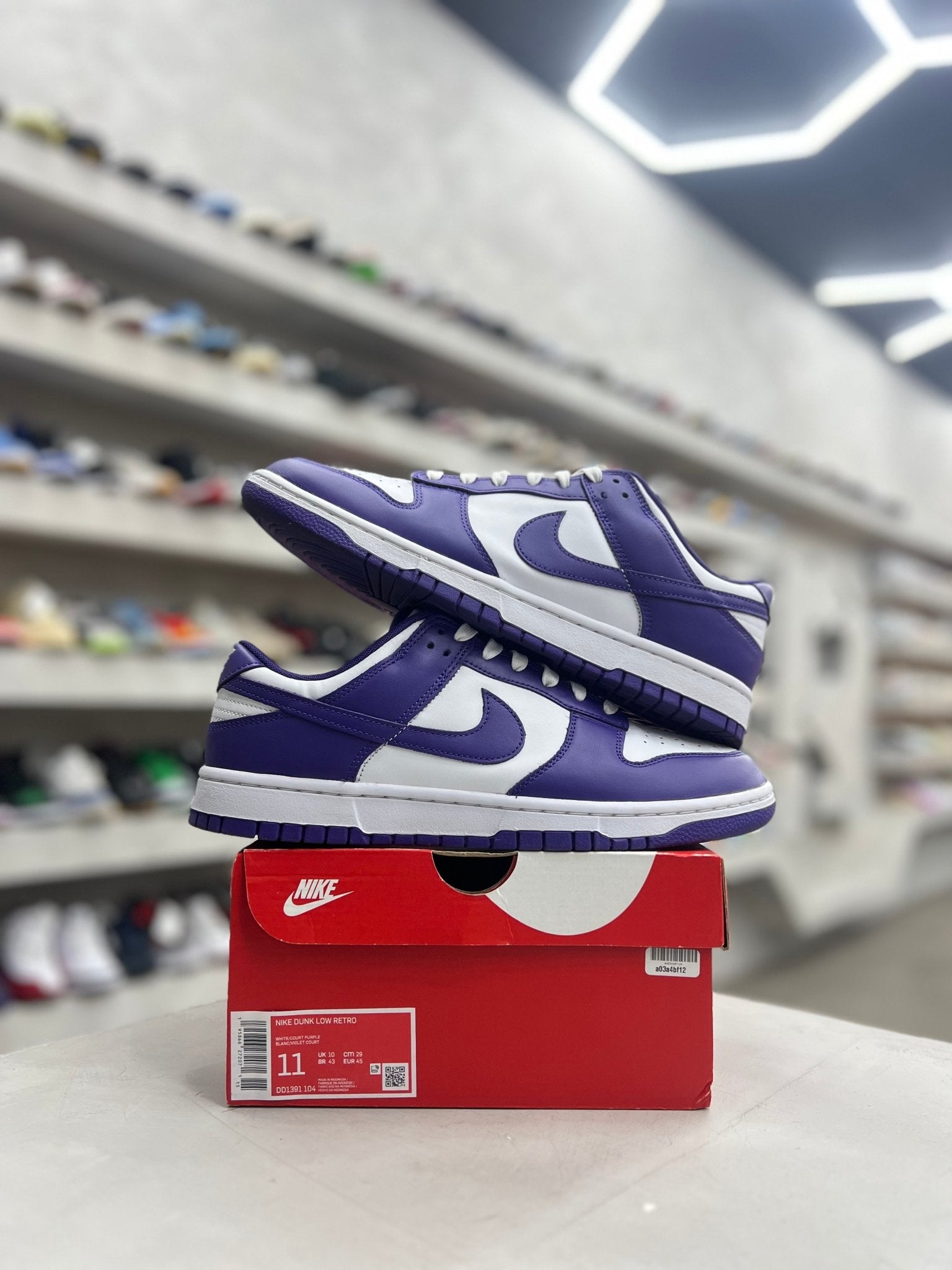 Nike Dunk Low Championship Court Purple Sz 11 (PREOWNED) - Restock AveNike Dunk Low Championship Court Purple Sz 11 (PREOWNED)Restock AveRestock Ave1143338611Restock Ave