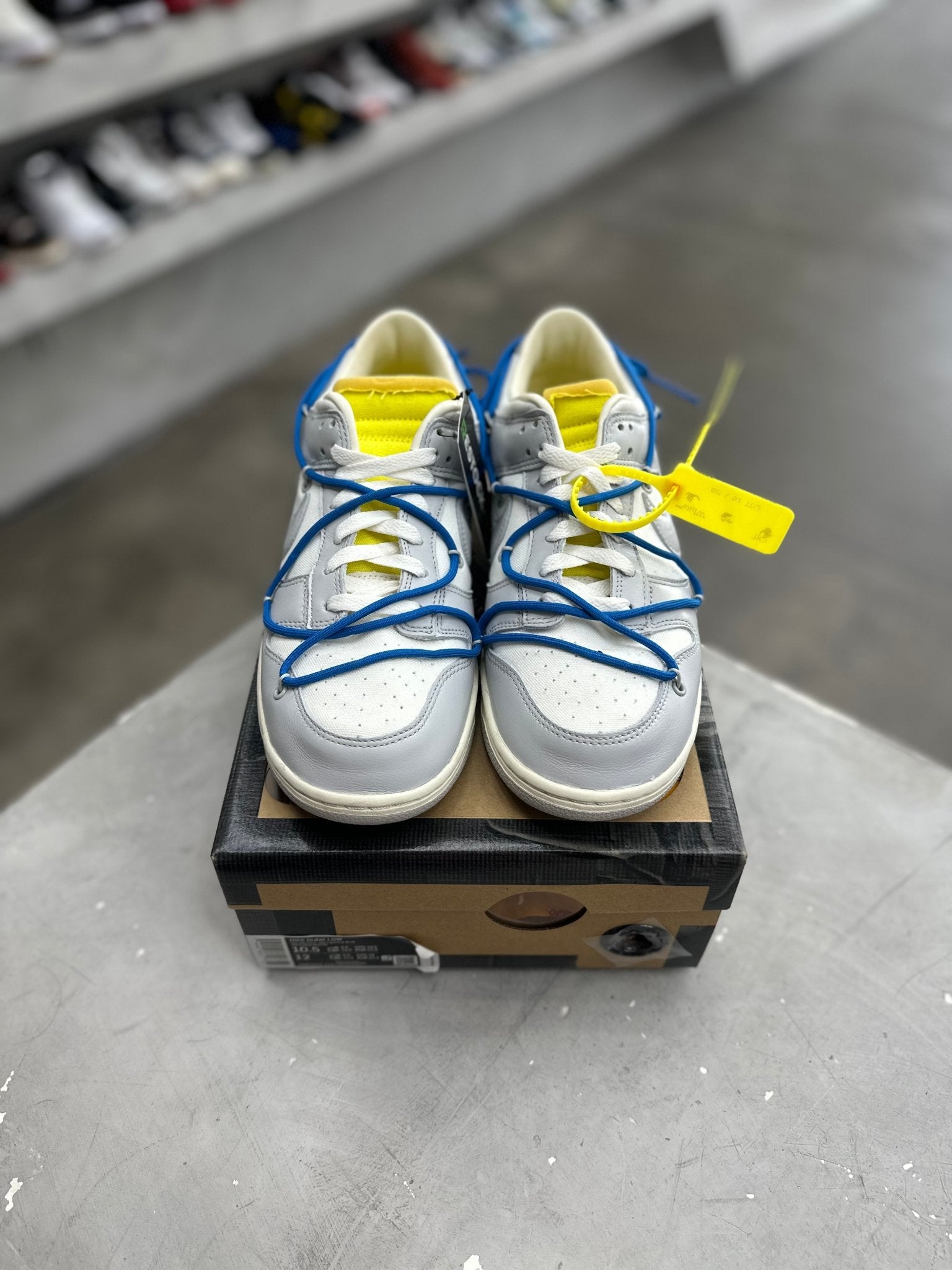 Nike Dunk Low Off-White Lot 10 Sz 10.5 (PREOWNED) - Restock AveNike Dunk Low Off-White Lot 10 Sz 10.5 (PREOWNED)Restock AveRestock Ave10.5Restock Ave