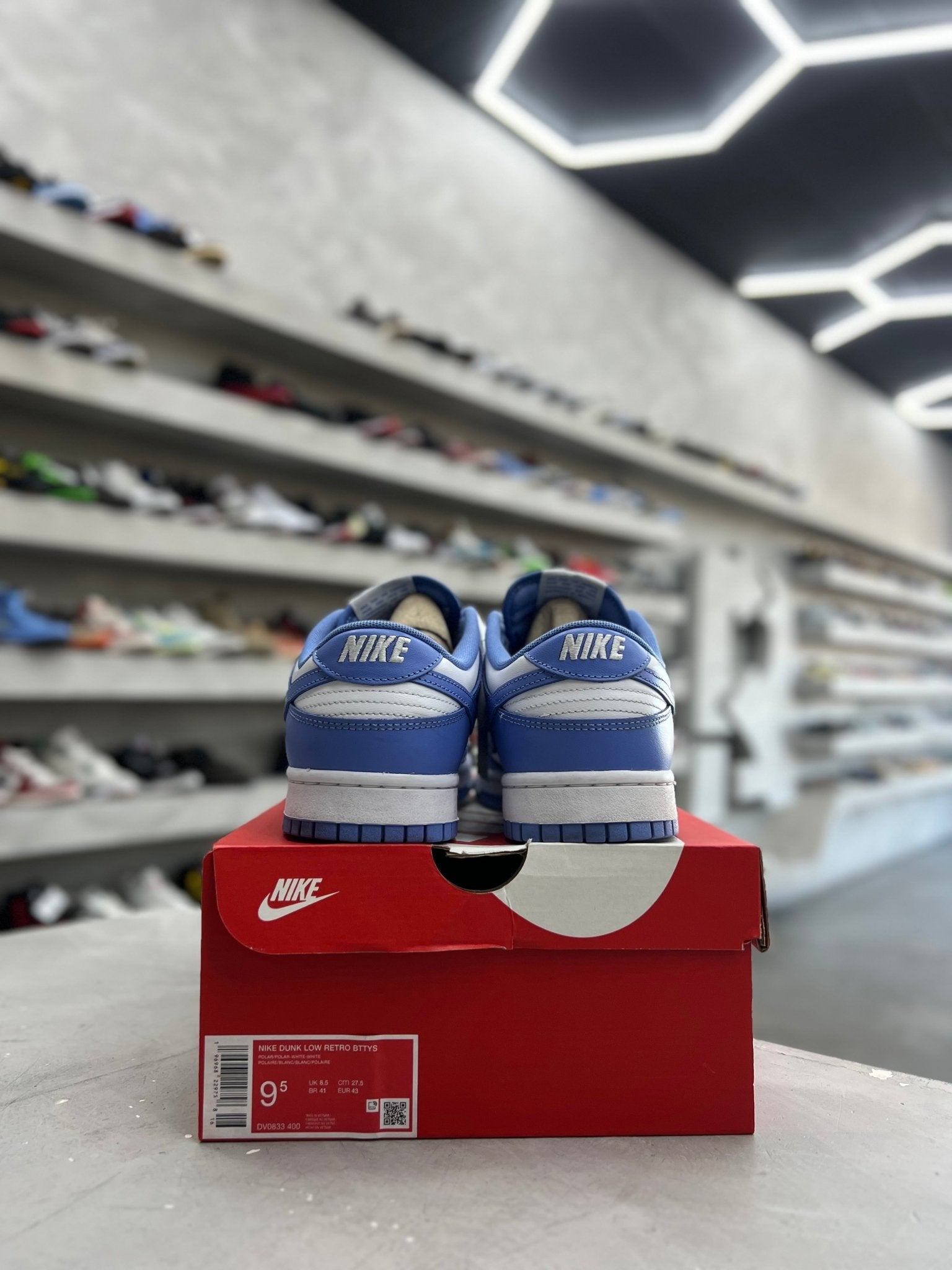 Nike Dunk Low Polar Blue Sz 9.5 (PREOWNED) - Restock AveNike Dunk Low Polar Blue Sz 9.5 (PREOWNED)Restock AveRestock Ave9.5Restock Ave