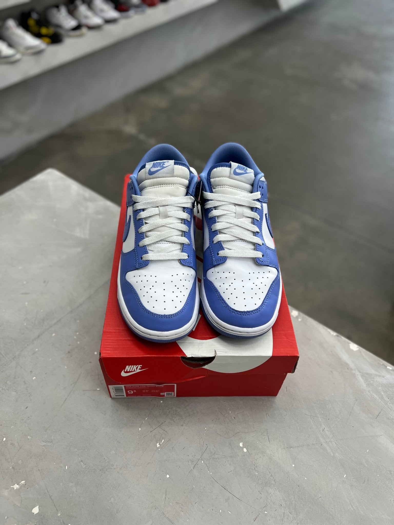 Nike Dunk Low Polar Blue Sz 9.5 (PREOWNED) - Restock AveNike Dunk Low Polar Blue Sz 9.5 (PREOWNED)Restock AveRestock Ave9.5Restock Ave