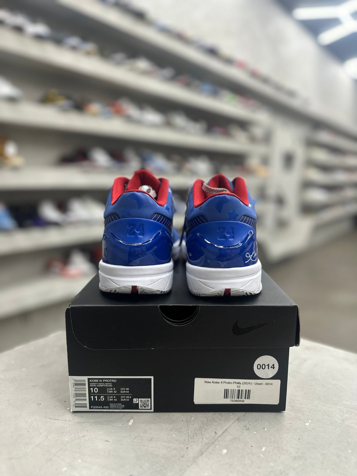 Nike Kobe 4 Protro Philly Sz 10 (PREOWNED) - Restock AveNike Kobe 4 Protro Philly Sz 10 (PREOWNED)Restock AveRestock Ave10Restock Ave