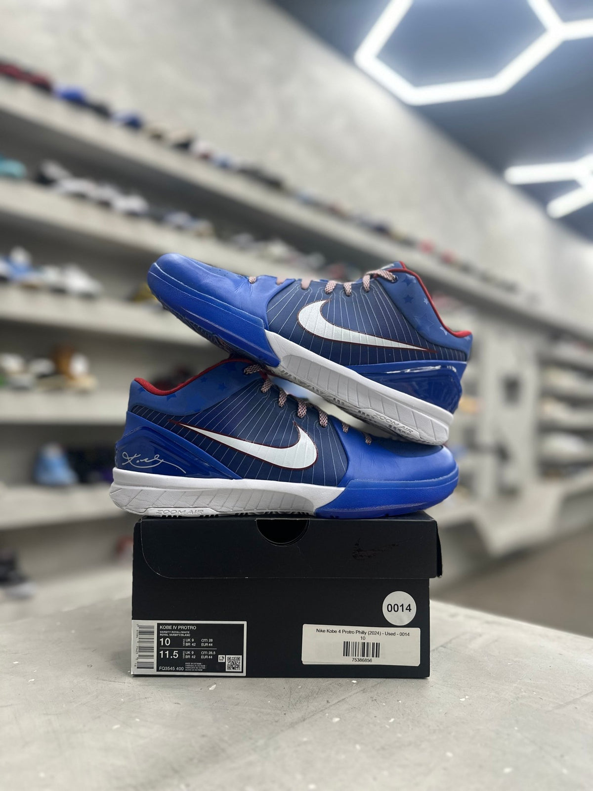 Nike Kobe 4 Protro Philly Sz 10 (PREOWNED) - Restock AveNike Kobe 4 Protro Philly Sz 10 (PREOWNED)Restock AveRestock Ave10Restock Ave