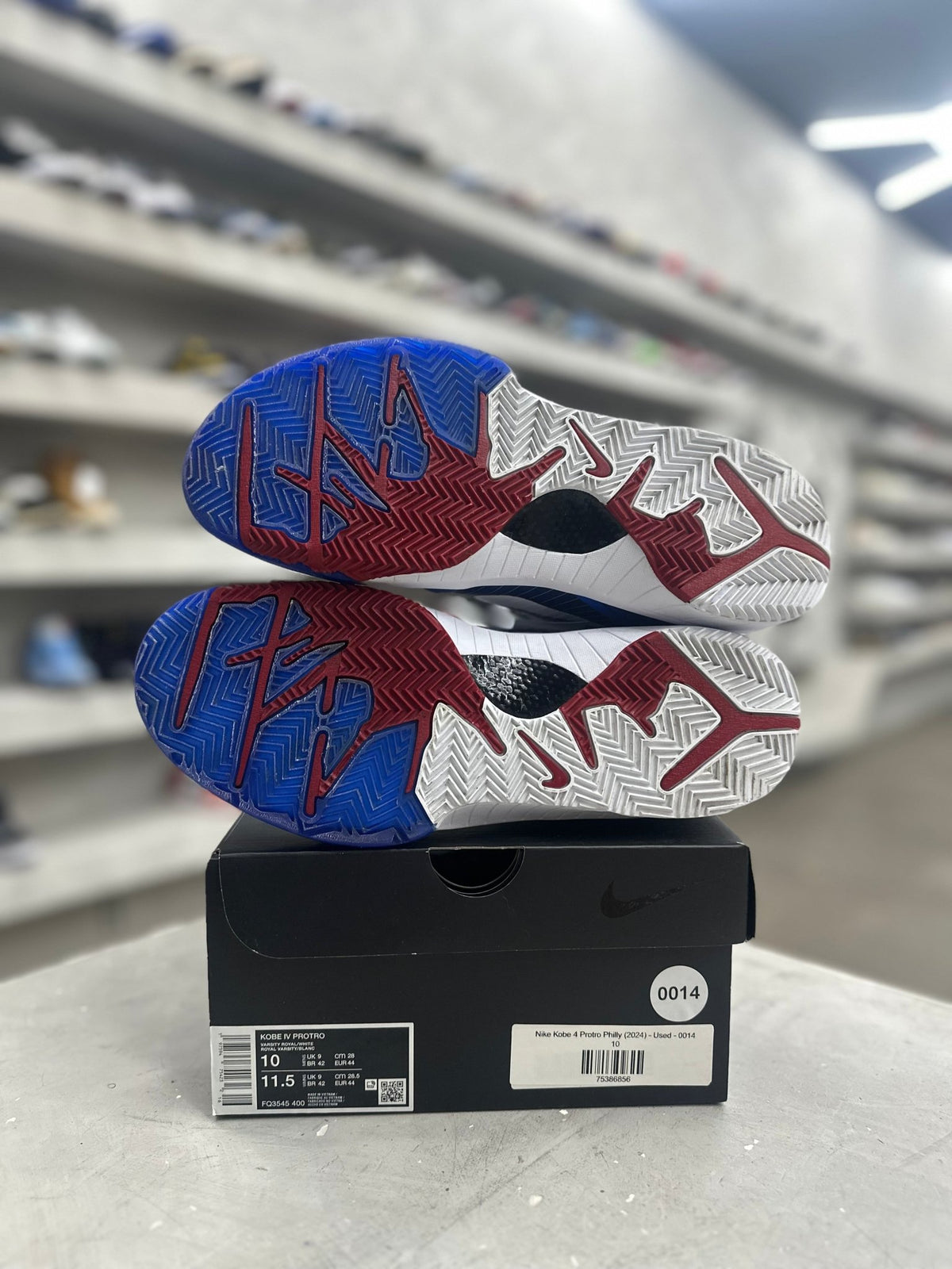 Nike Kobe 4 Protro Philly Sz 10 (PREOWNED) - Restock AveNike Kobe 4 Protro Philly Sz 10 (PREOWNED)Restock AveRestock Ave10Restock Ave