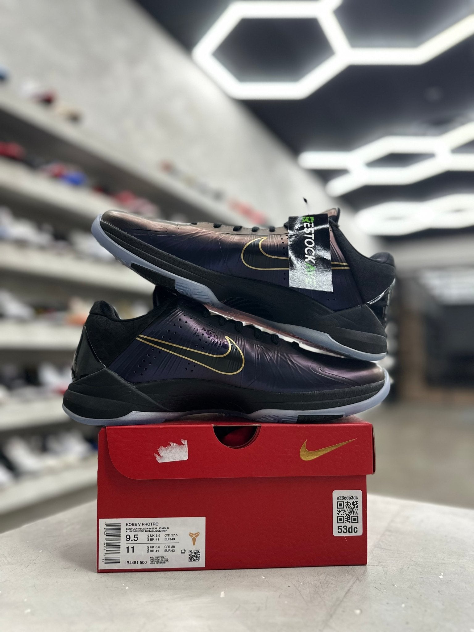 Nike Kobe 5 Protro Year of the Mamba Eggplant Sz 9.5 (PREOWNED) - Restock AveNike Kobe 5 Protro Year of the Mamba Eggplant Sz 9.5 (PREOWNED)Restock AveRestock Ave9.5Restock Ave