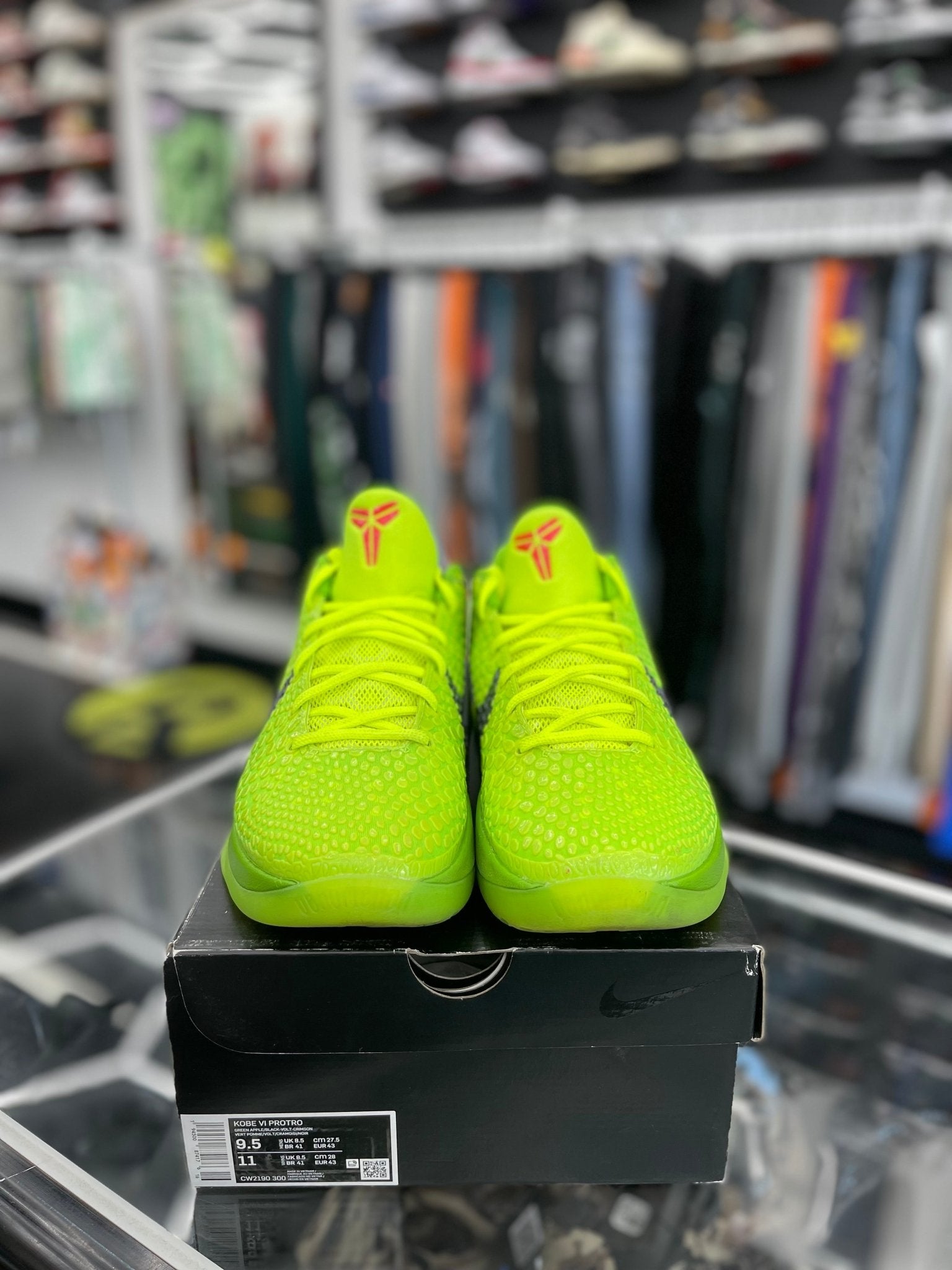 nike kobe vi grinch