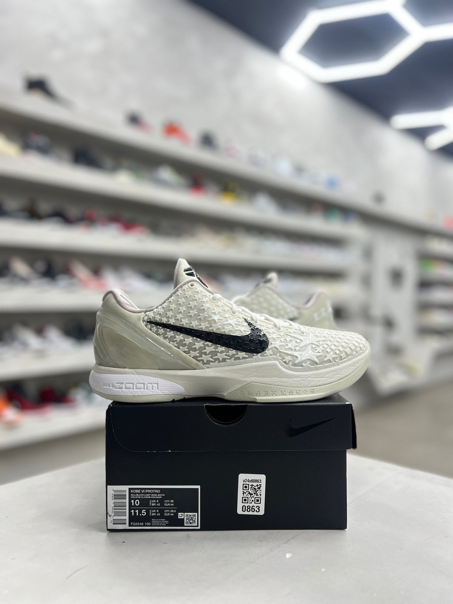 Nike Kobe 6 Protro Sail All - Star Sz 10 (PREOWNED) - Restock AveNike Kobe 6 Protro Sail All - Star Sz 10 (PREOWNED)Restock AveRestock Ave10Restock Ave