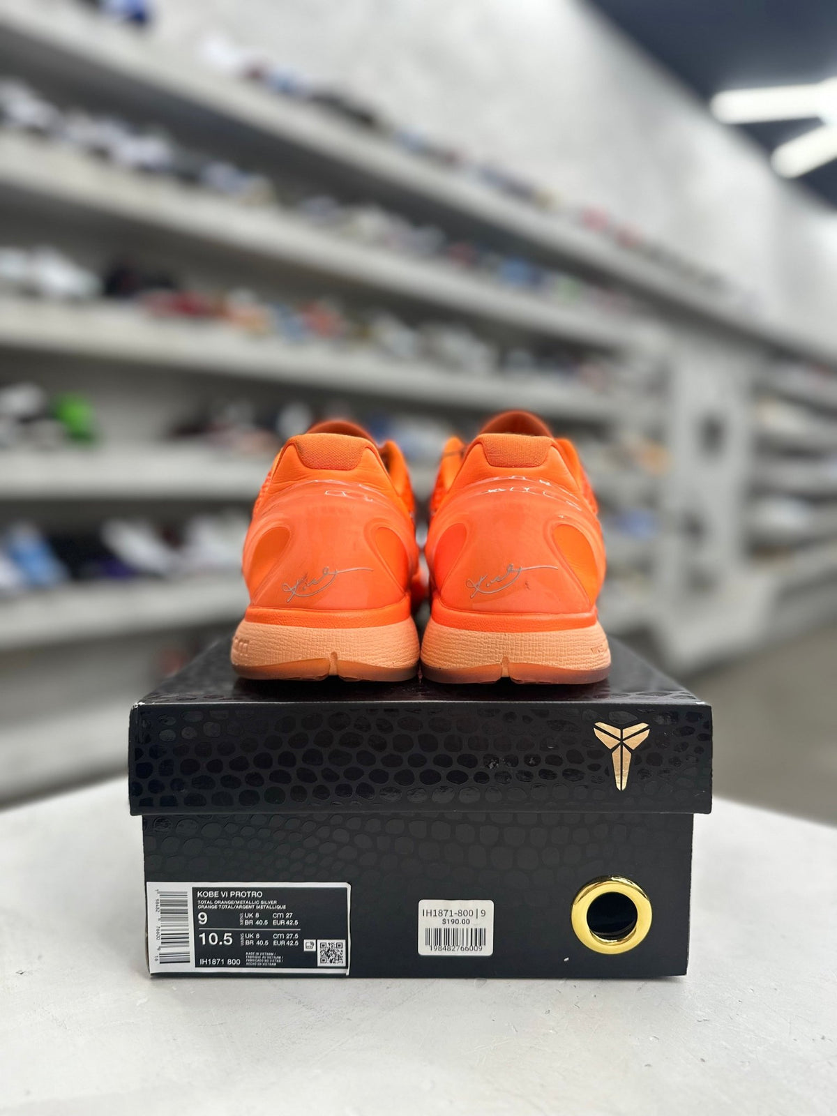 Nike Kobe 6 Protro Total Orange Sz 9 (PREOWNED) - Restock AveNike Kobe 6 Protro Total Orange Sz 9 (PREOWNED)Restock AveRestock Ave9Restock Ave