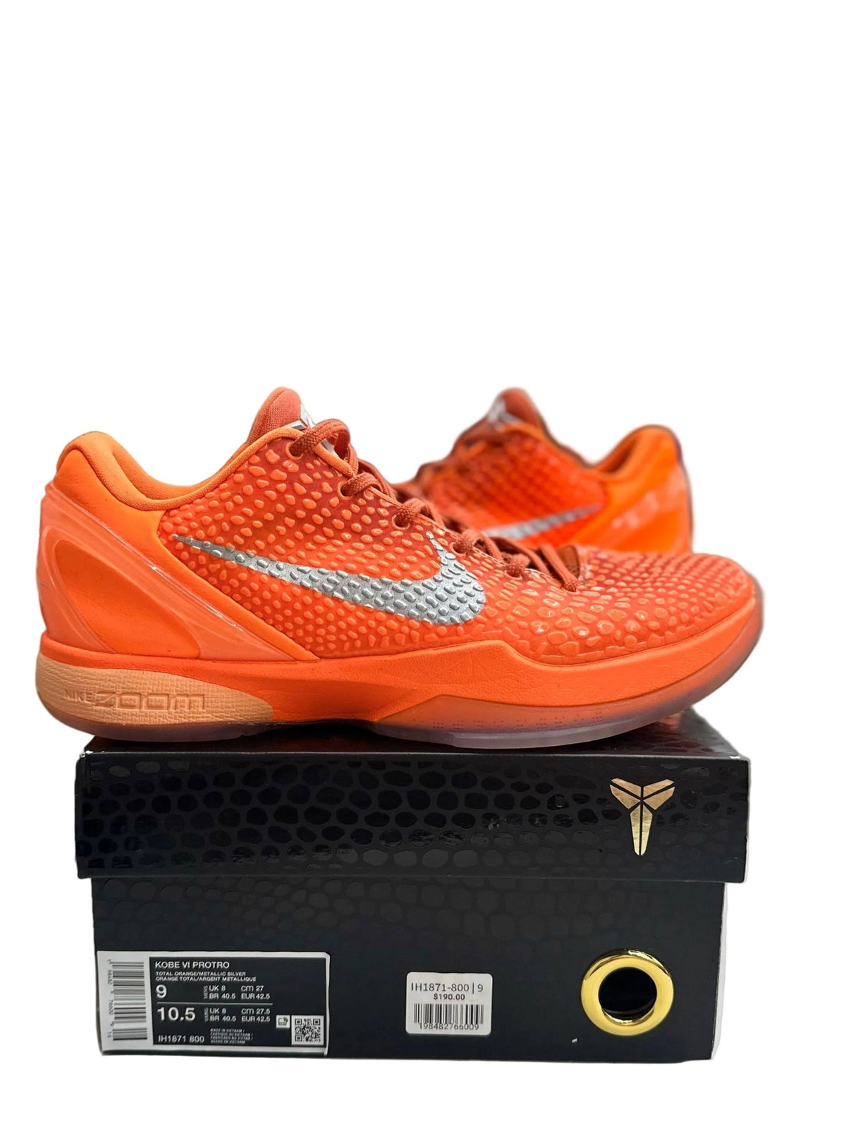 Nike Kobe 6 Protro Total Orange Sz 9 (PREOWNED) - Restock AveNike Kobe 6 Protro Total Orange Sz 9 (PREOWNED)Restock AveRestock Ave9Restock Ave