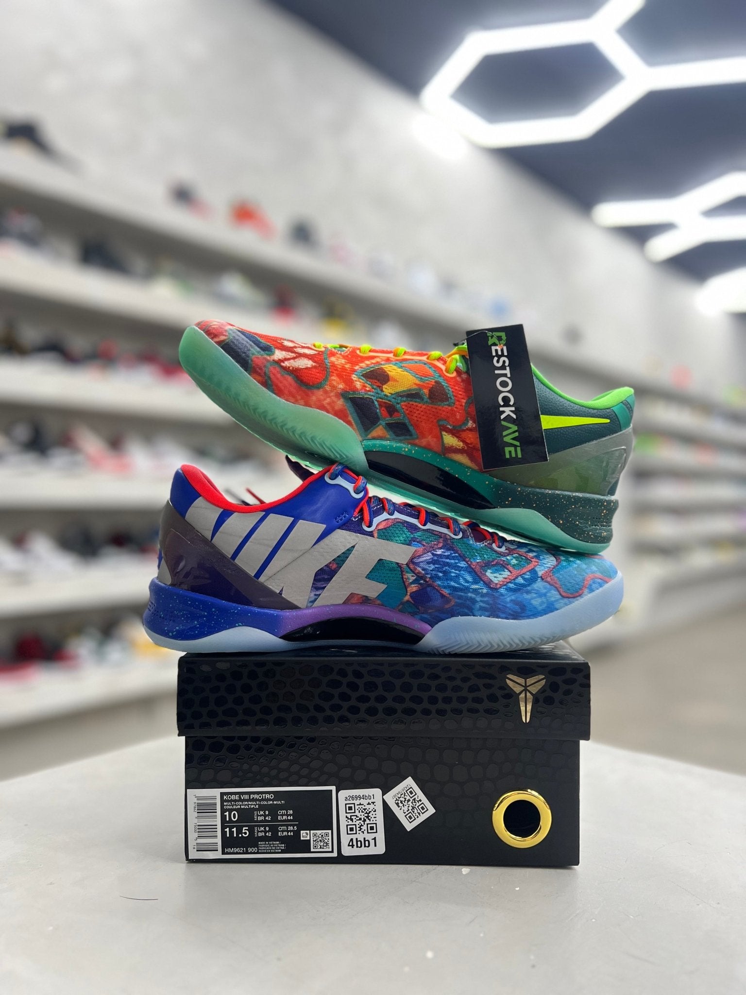 Nike Kobe 8 Protro What The Sz 10 (PREOWNED) - Restock AveNike Kobe 8 Protro What The Sz 10 (PREOWNED)Restock AveRestock Ave10Restock Ave